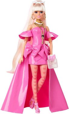 Barbie Anziehpuppe Extra Fancy im pinken Kleid