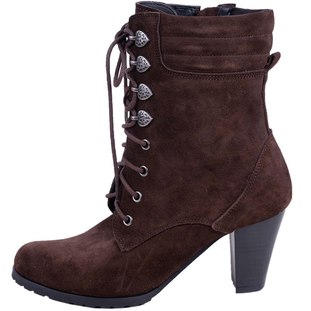 Hirschkogel Stiefelette Greta dunkelbraun Stiefelette