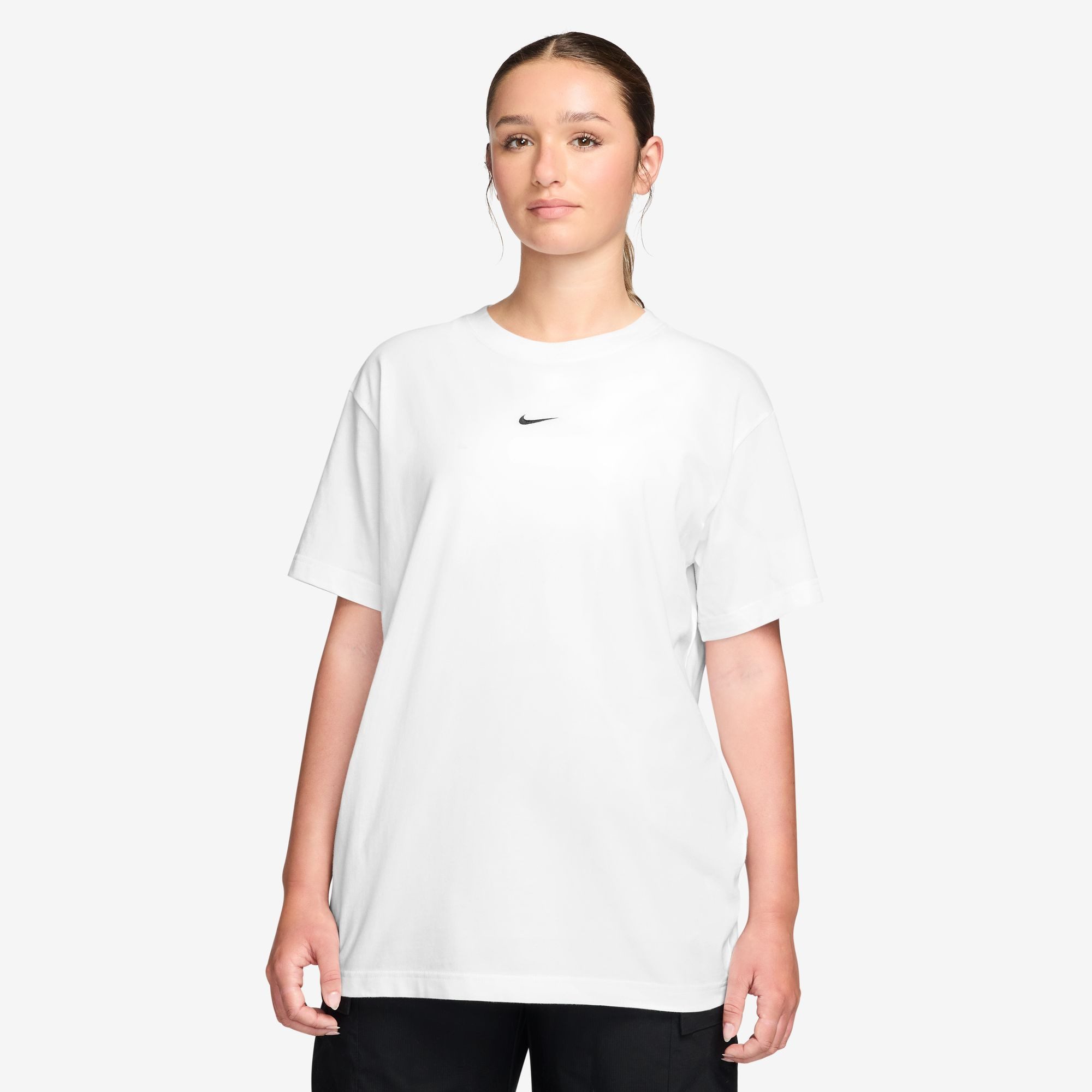 Nike Sportswear T-Shirt W NSW CLASSIC SS TEE sportliche Passform, Kurzarm, Rundhalsausschnitt