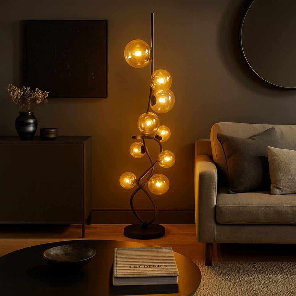 GLOBO LIGHTING LED Stehlampe, Leuchtmittel inklusive, Warmweiß, Stehlampe S günstig online kaufen