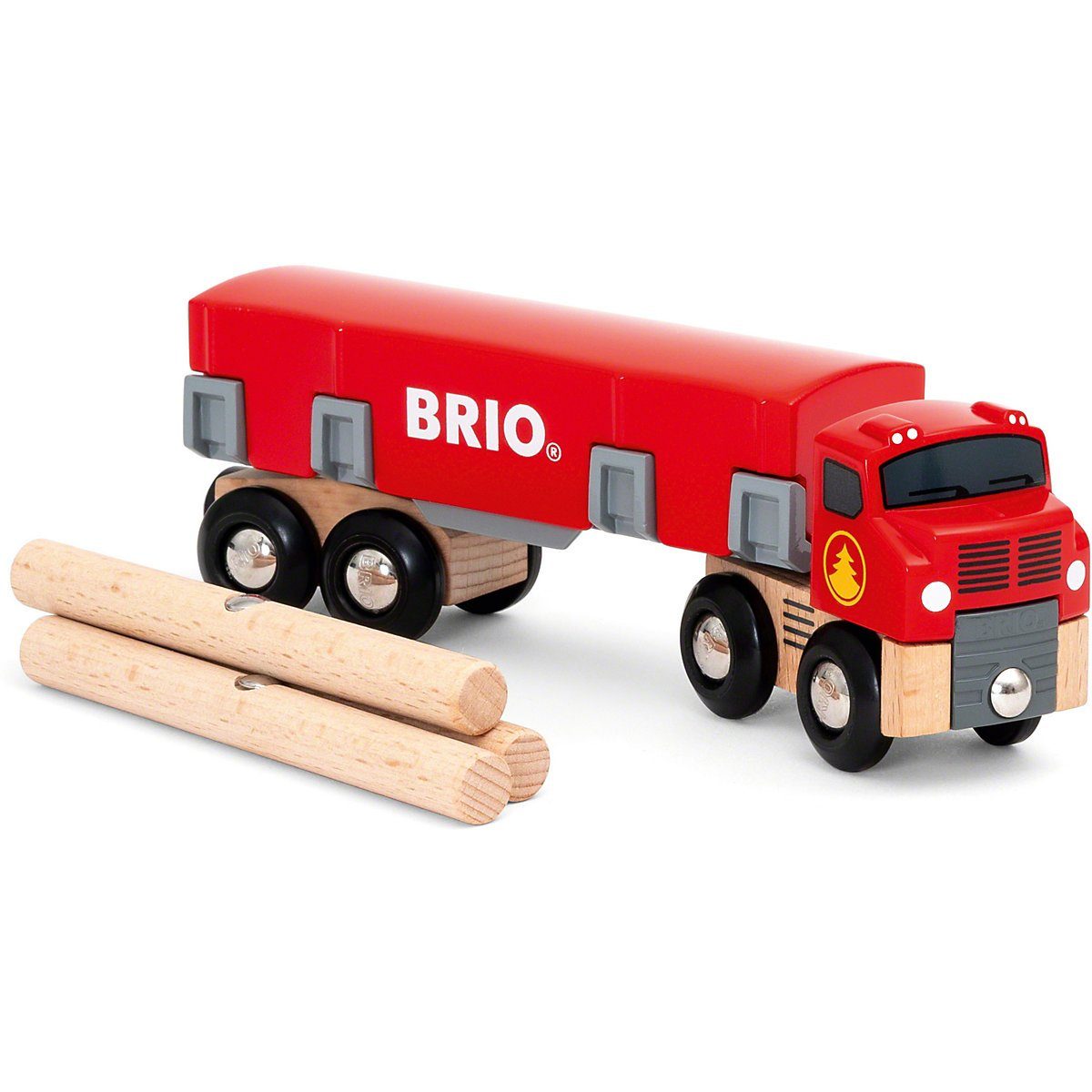 BRIO® SpielzeugEisenbahn »Holztransporter mit