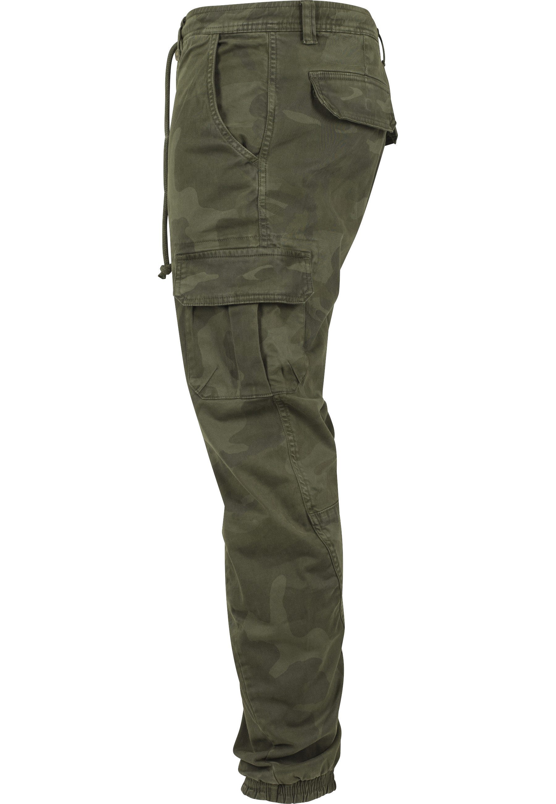 URBAN CLASSICS Cargohose Urban Classics Herren Camo Cargo Jogging Pants (1-tlg) – Bild 4 von 5