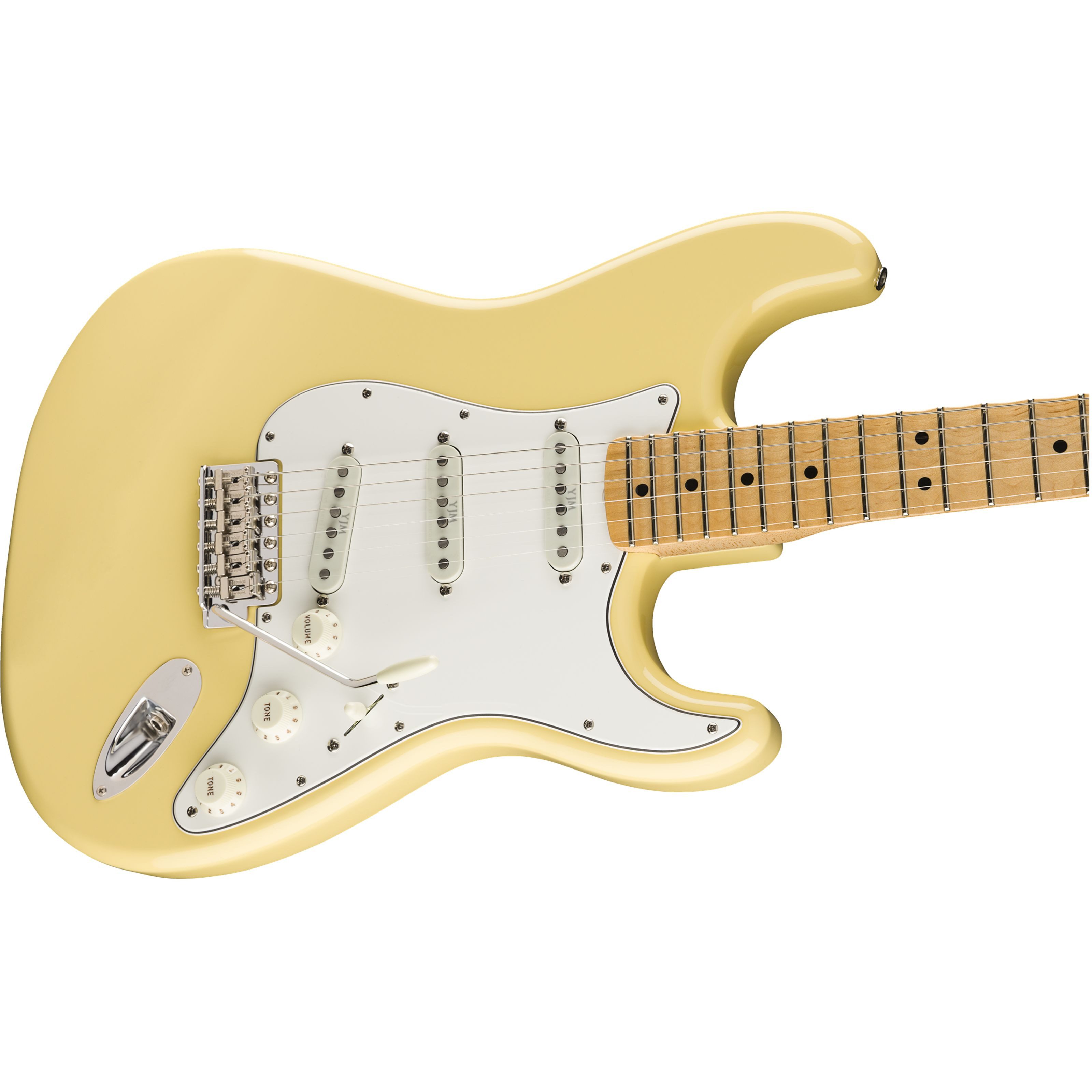 Fender E-Gitarre, E-Gitarren, Premium-Instrumente, Yngwie Malmsteen Stratocaster MN Vintage White - Custom E-Gitarre