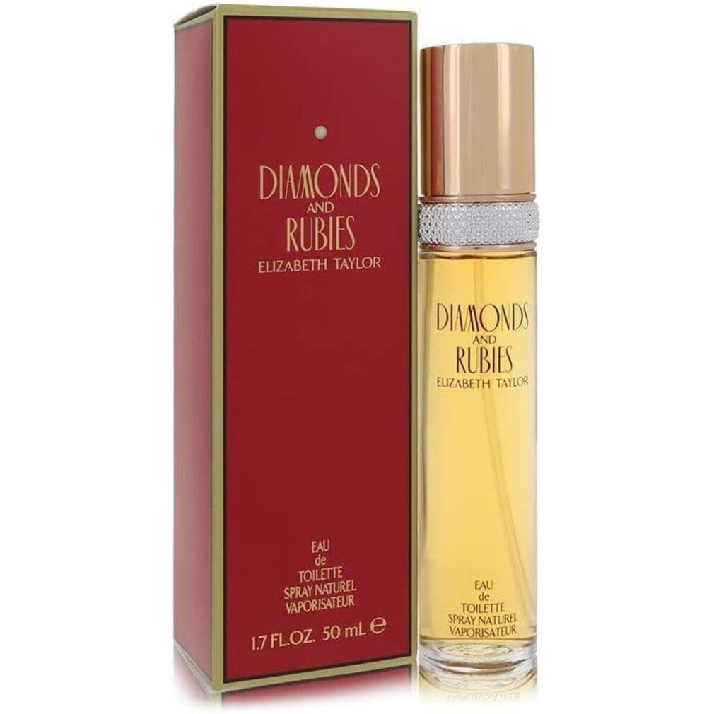 Elizabeth Taylor Eau de Toilette Diamonds Rubies EDT. Spray 50ml For Women