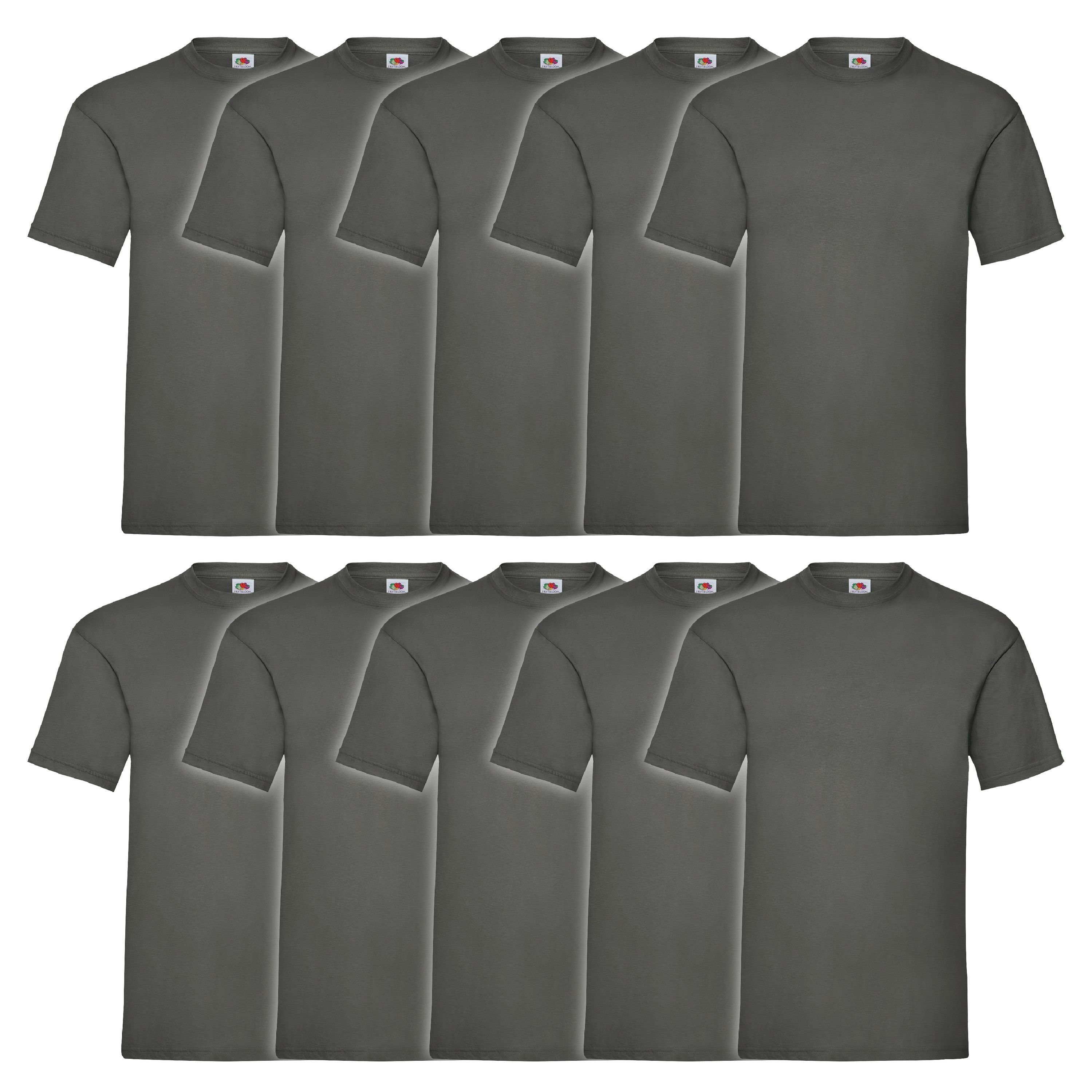 Fruit of the Loom Rundhalsshirt Fruit of the Loom Valueweight T 10er Pack günstig online kaufen