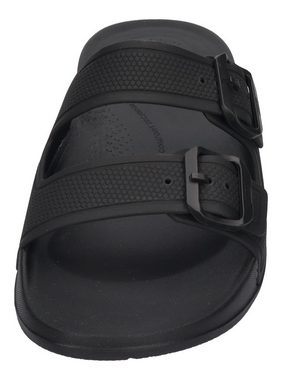 Fitflop IQUSHION TWO-BAR BUCKLE SLIDES Zehentrenner Black