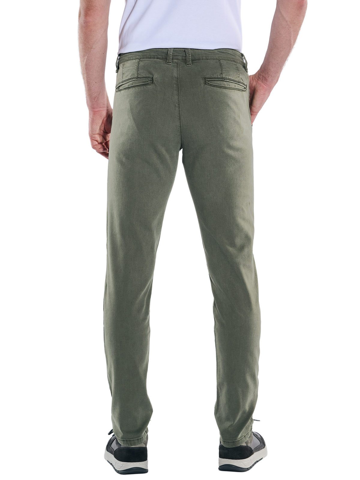 Engbers Stretch-Jeans engbers Herren Jeans 5-Pocket Superstretch, Khaki günstig online kaufen