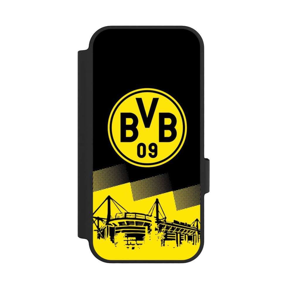 NIVOCASE Handyhülle BVB Borussia Dortmund Stadion BVB Two Tone, Google Pixel 10 Pro Klapphülle Handyhülle aus Kunst Leder