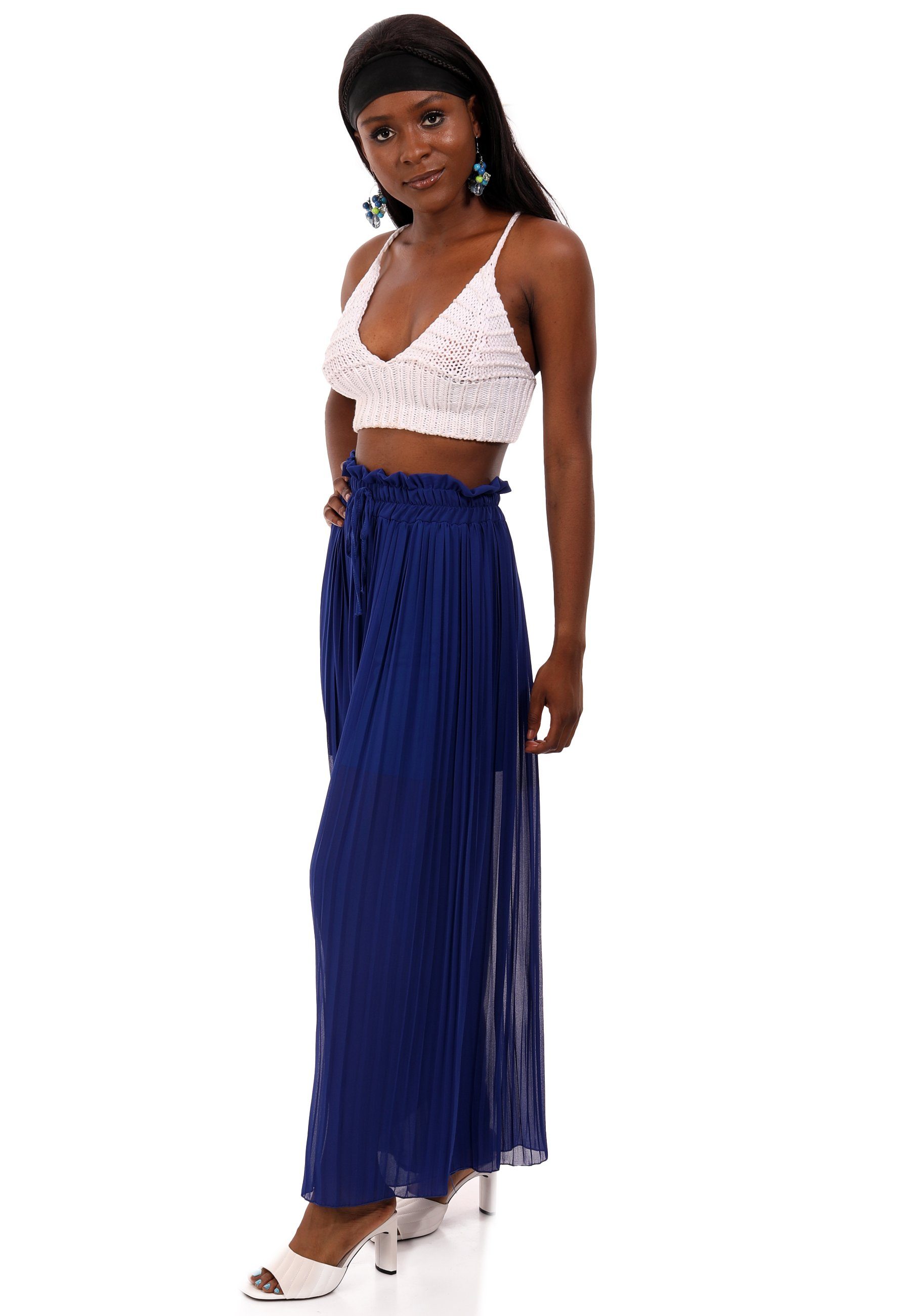 YC Fashion & Style Schlupfhose Plissee günstig online kaufen