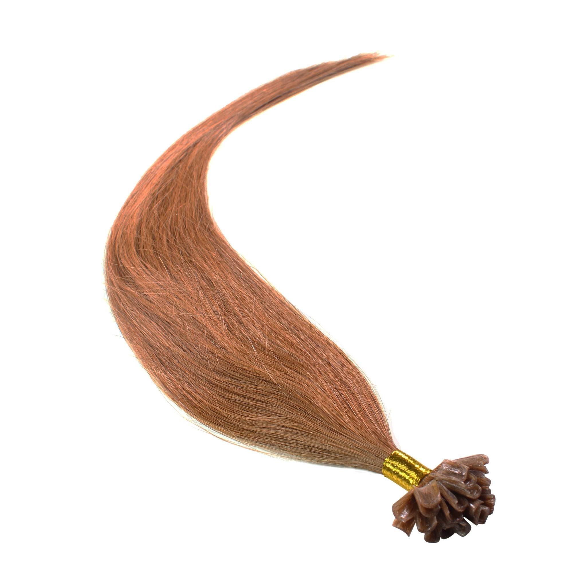 Extensions hair2heart Natur-Gold Bonding Echthaar-Extension 60cm #8/03 Premium Hellblond
