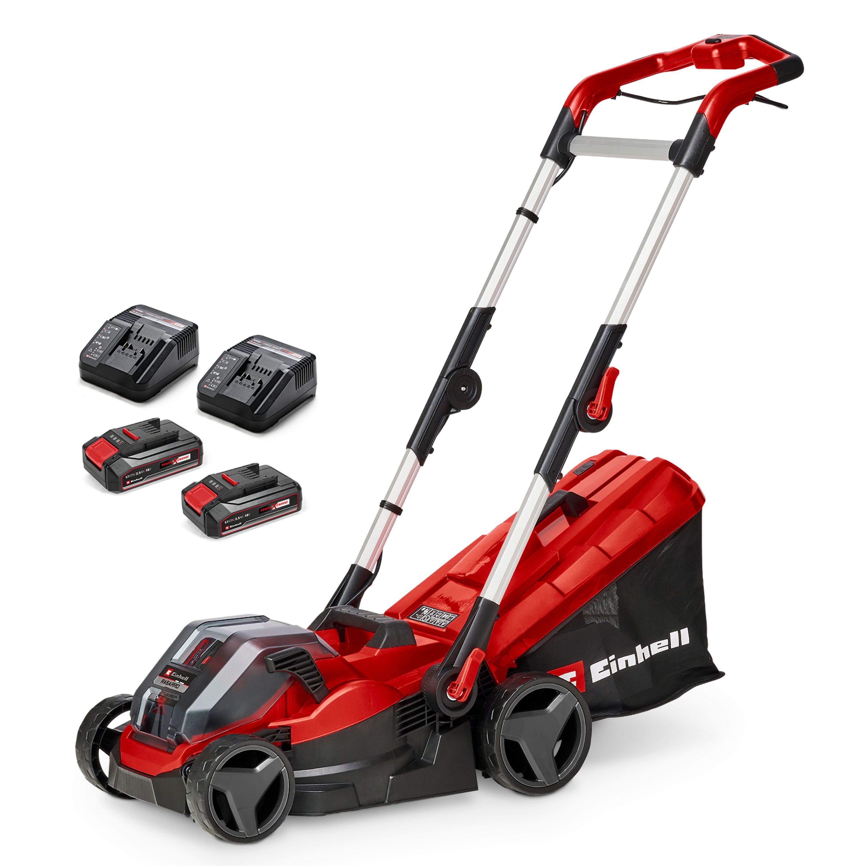 Einhell Akkurasenmäher RASARRO 36/250 (2x2,5 Ah)