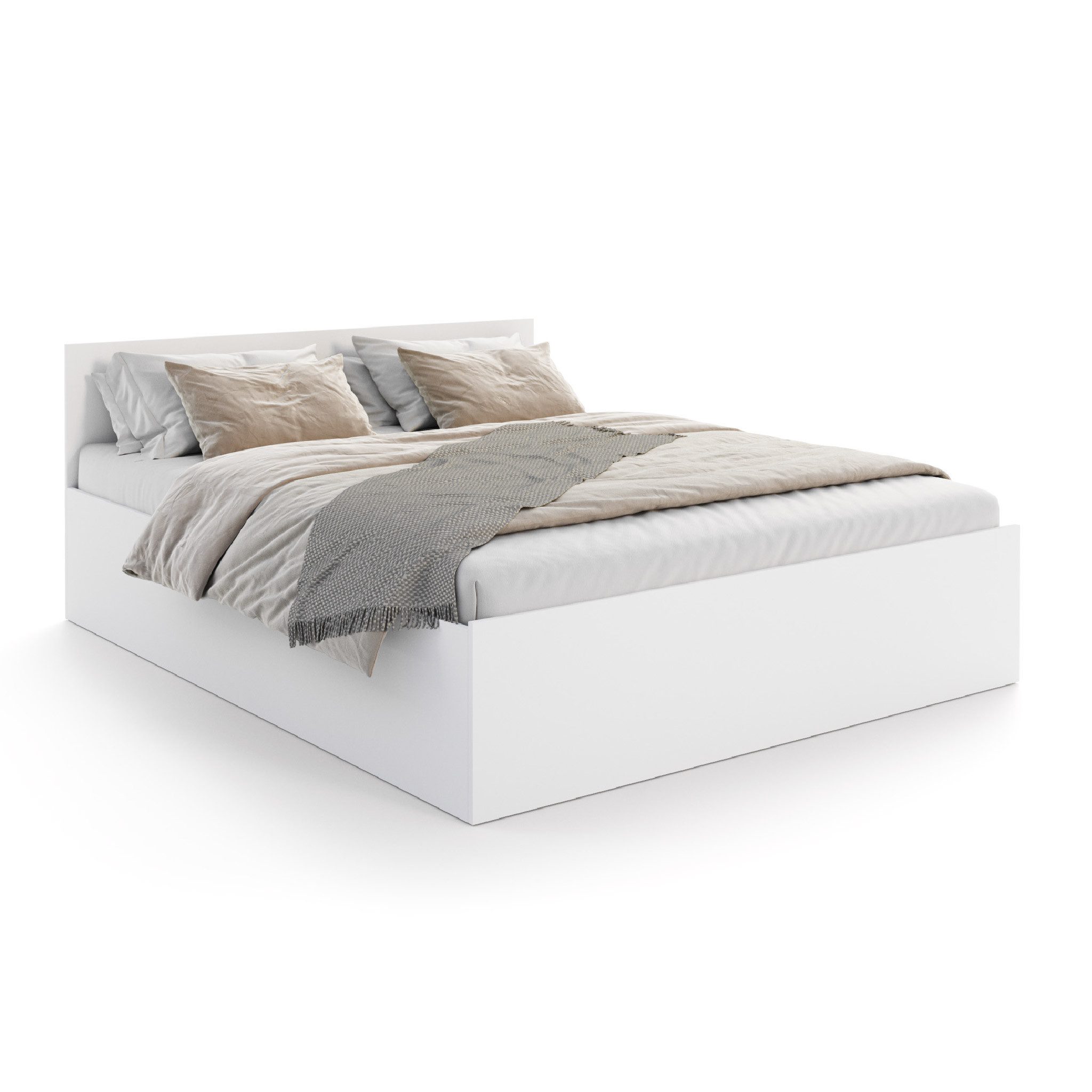 FDM Stauraumbett PANAMA SP modernes Bett Lattenrost Bettkasten pflegeleicht MADE IN EU (verfügbar 90x200 120x200 140x200 160x200 180x200cm, Bettrahmen, Bett, mi – Bild 2 von 5