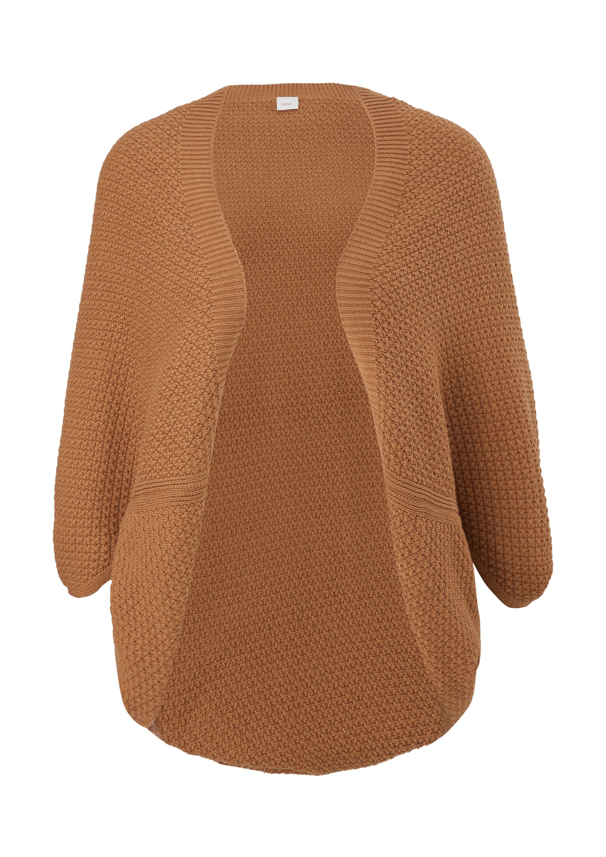 s.Oliver Poncho Indoor-Poncho Poncho aus Baumwollmix günstig online kaufen