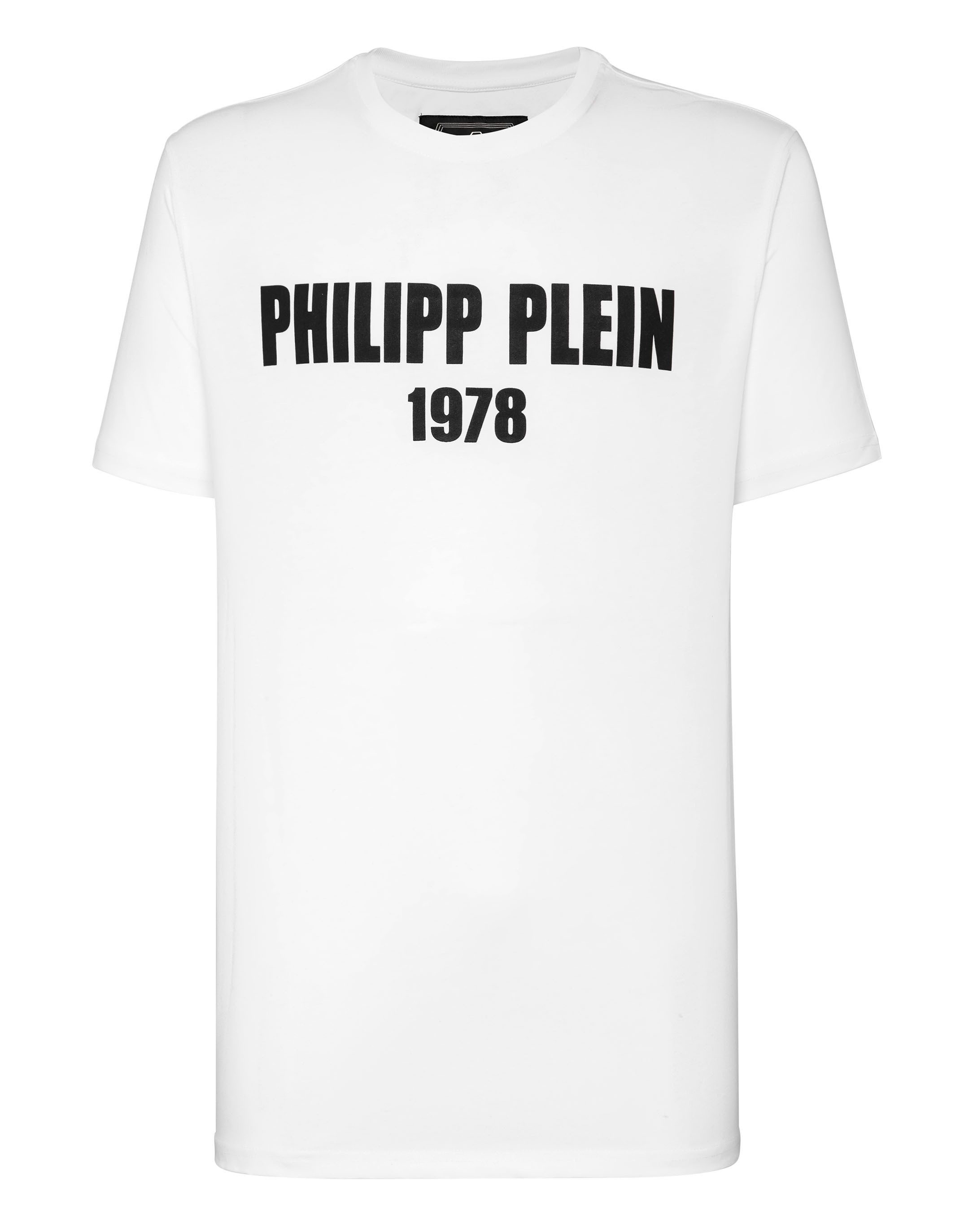 PHILIPP PLEIN T-Shirt T-Shirt Rundhalsausschnitt Ss