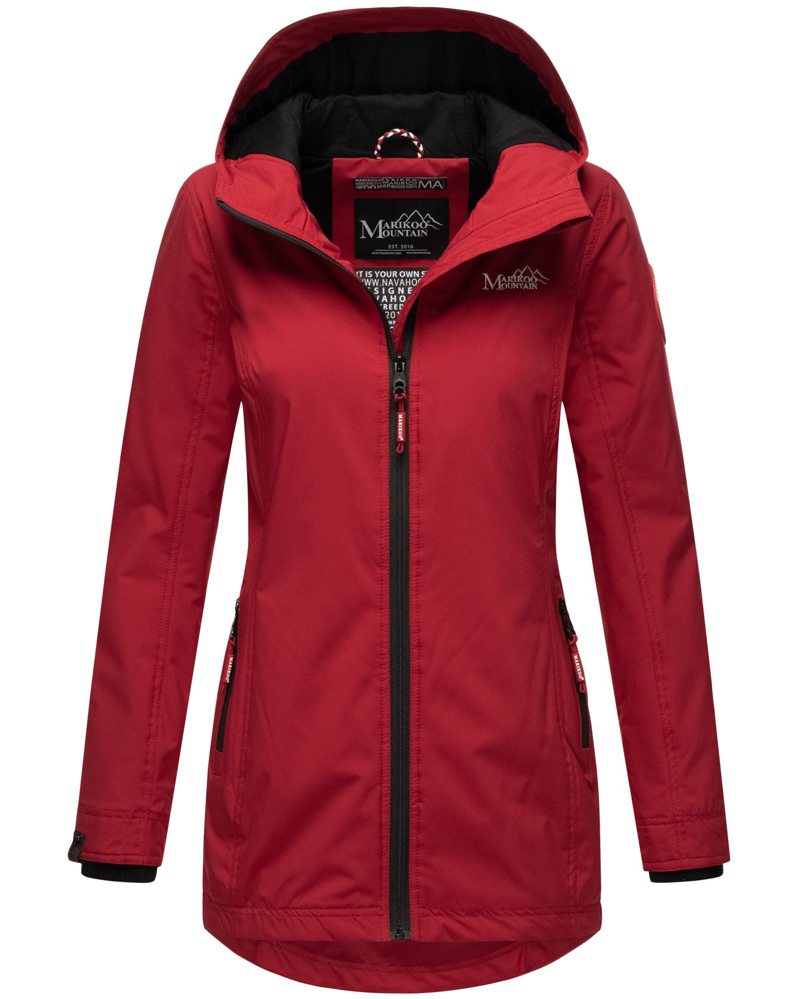 Marikoo Outdoorjacke Honigbeere sportliche Übergangsjacke mit günstig online kaufen