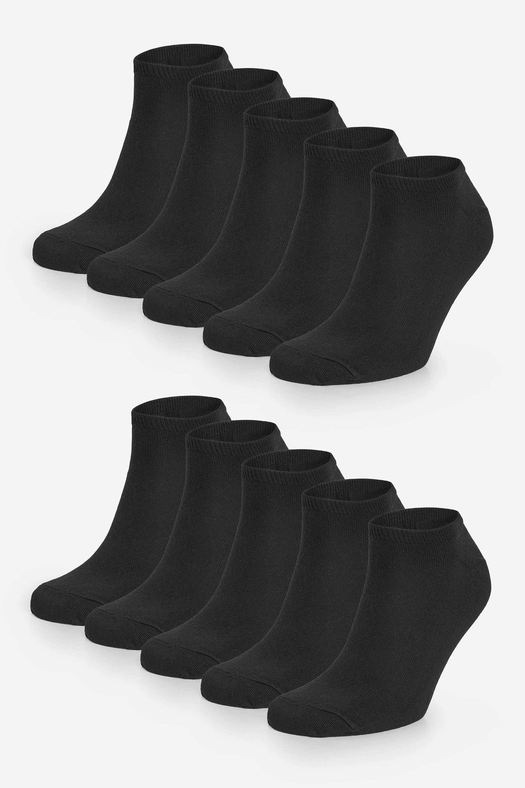 Next Sneakersocken Sneaker-Socken (10-Paar) Black