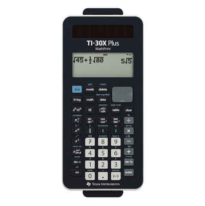 Texas Instruments Taschenrechner »Wissenschaftlicher Schulrechner TI-30X Plus MathPrint™«, (30XPLMP/FC/4E13/A), Moderner Schulrechner, Deckel