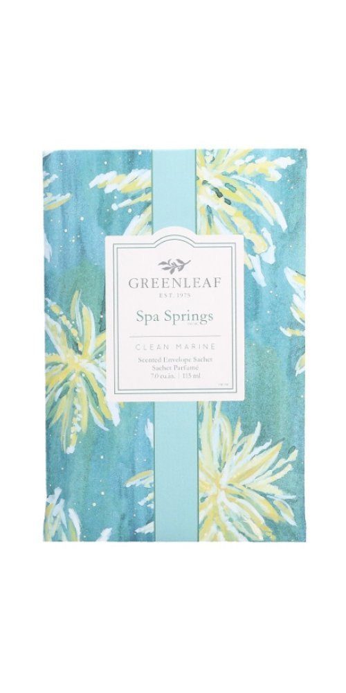 Greenleaf Raumduft Duftsachet Spa Springs 115ml, 115ml parfümierte Tonerde im Duftbeutel