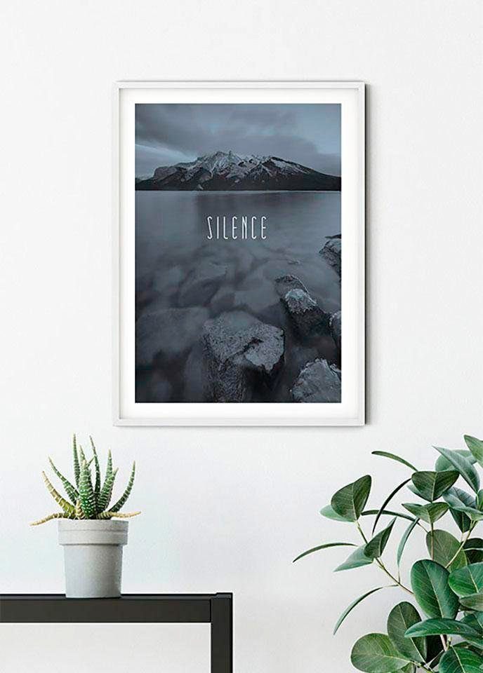 Schlafzimmer, Silence Lake Wohnzimmer Komar St), Natur Word Steel, Poster Kinderzimmer, (1