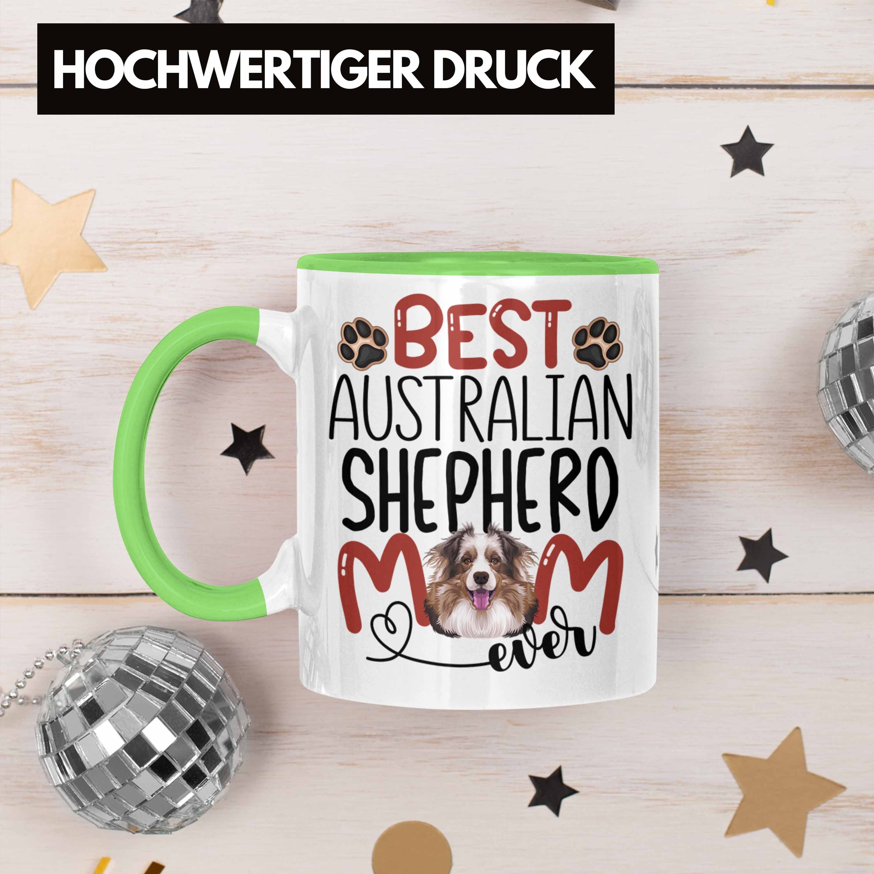 Grün Shepherd Gesc Spruch Tasse Geschenk Mom Trendation Besitzerin Lustiger Tasse Australian