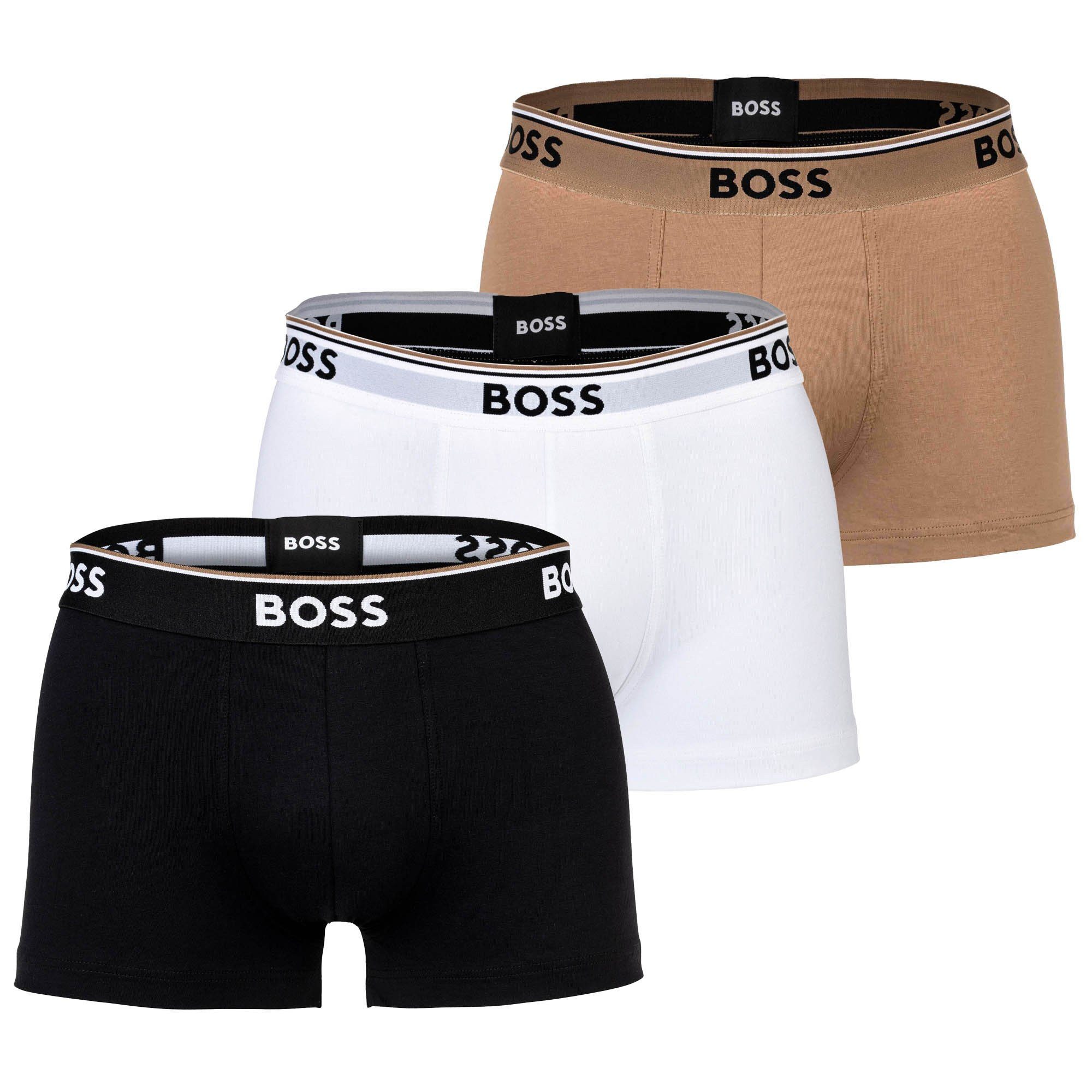 BOSS Boxer Herren Boxershort 3er Pack Baumwolle (Packung, 3er Pack) günstig online kaufen