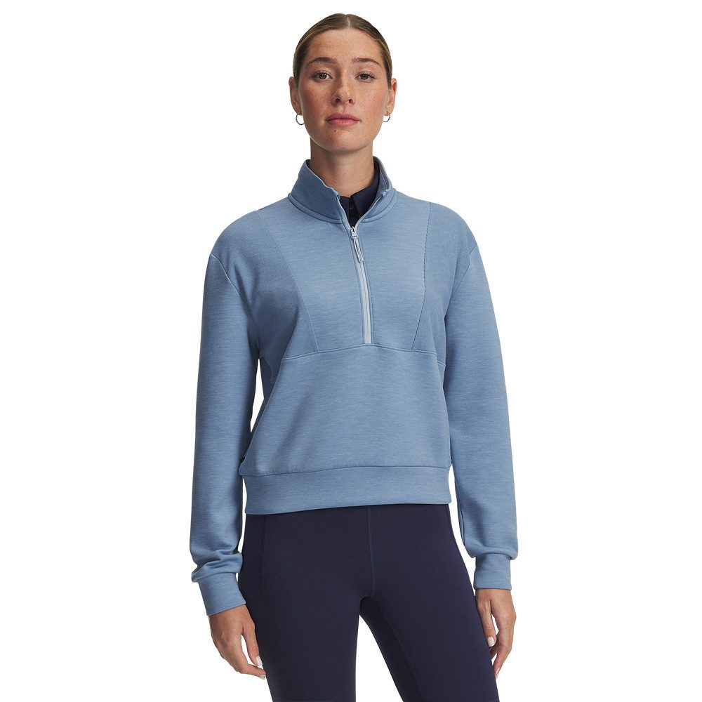Under Armour® Trainingspullover Under Armour Golf Layer Drive Blaugrau Damen