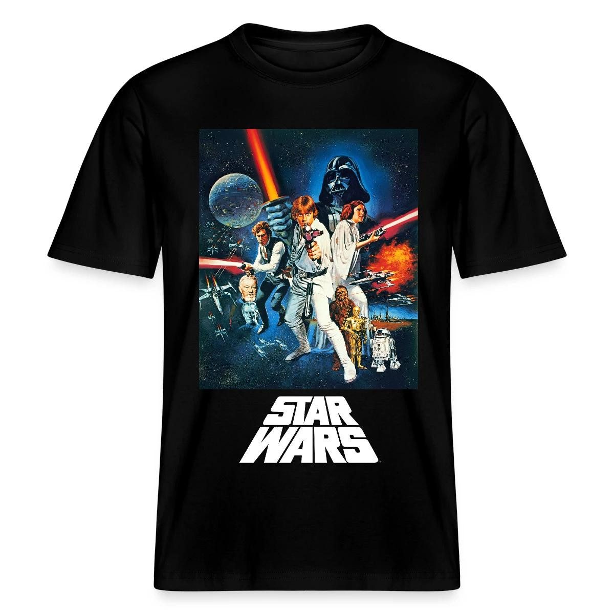 T-Shirt Star Wars Retro Motiv Relaxed Fit Unisex T-Shirt