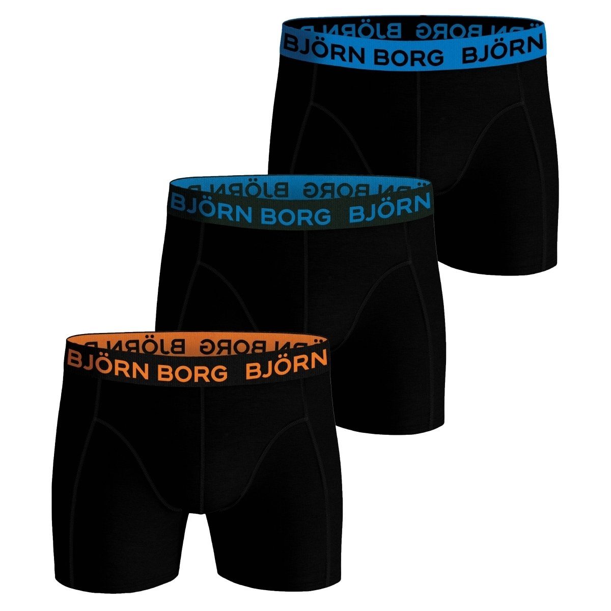 Björn Borg Boxershorts Boxer Pack schwarz (3-St) Core Herren 3er