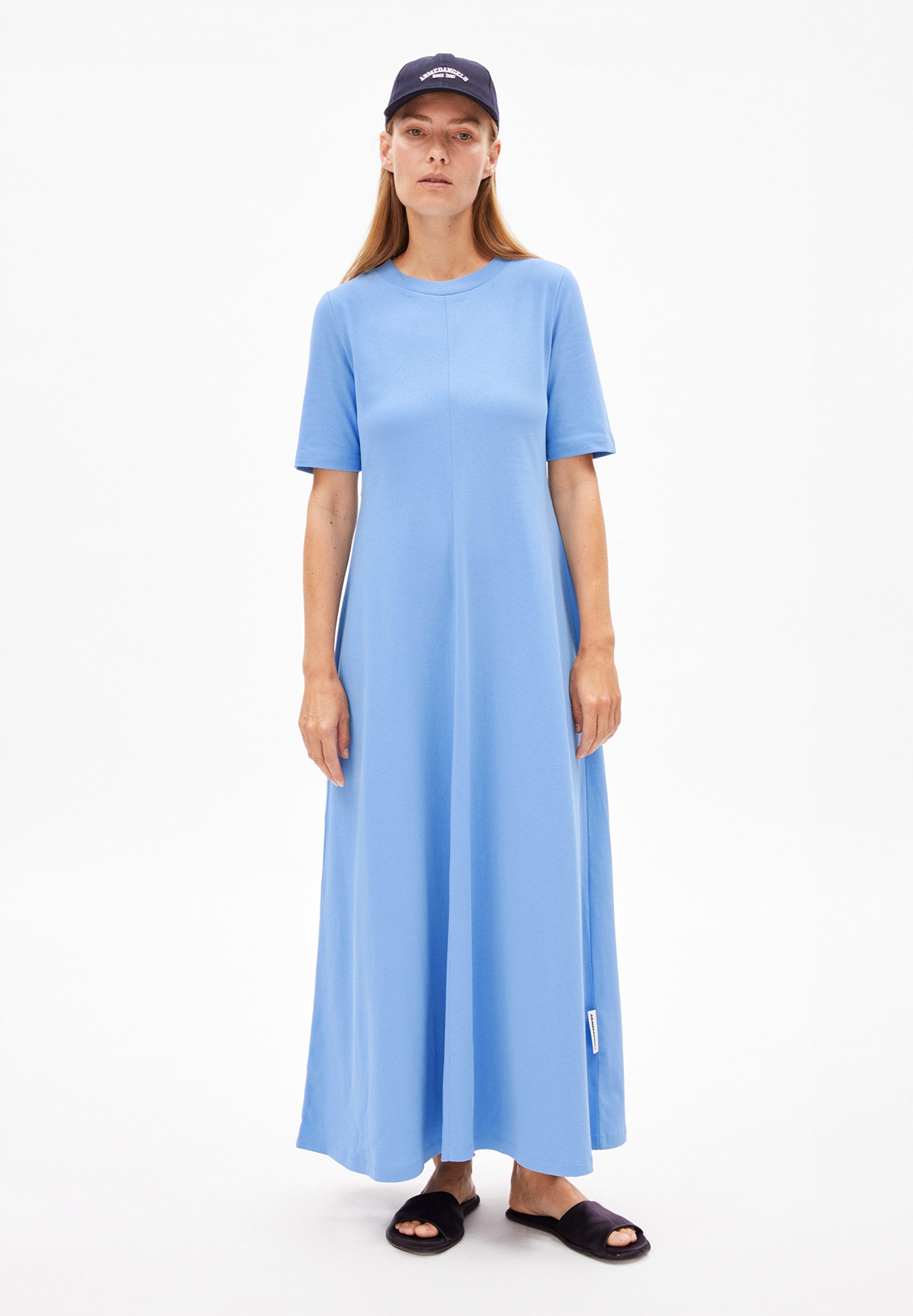 Armedangels Maxikleid LUANAA LITAA Heavyweight Jerseykleid aus recyceltem B günstig online kaufen