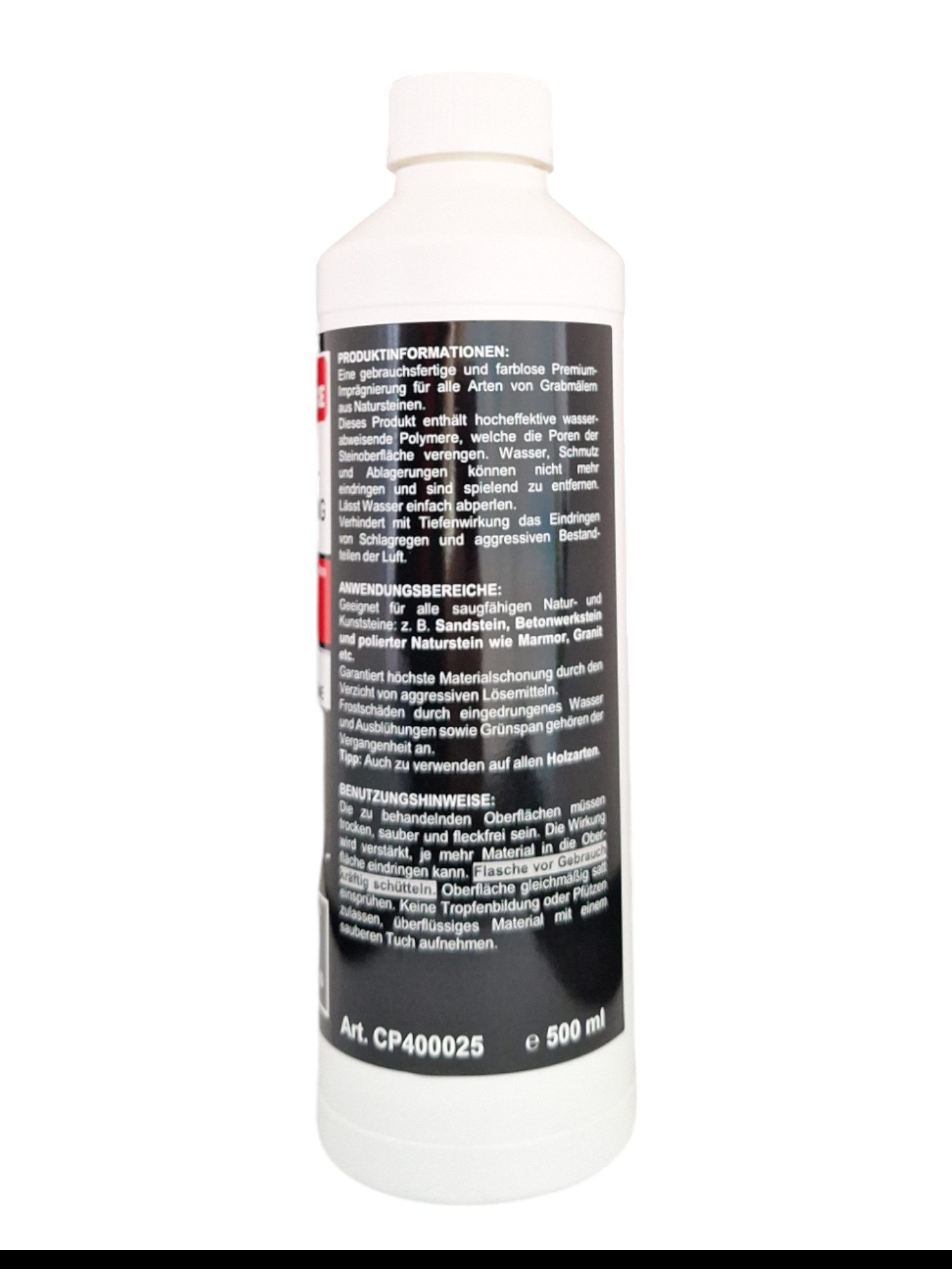 CleanPrince Grabstein-Imprägnierung 500 ml Grabstein-Versiegelung, Granit günstig online kaufen