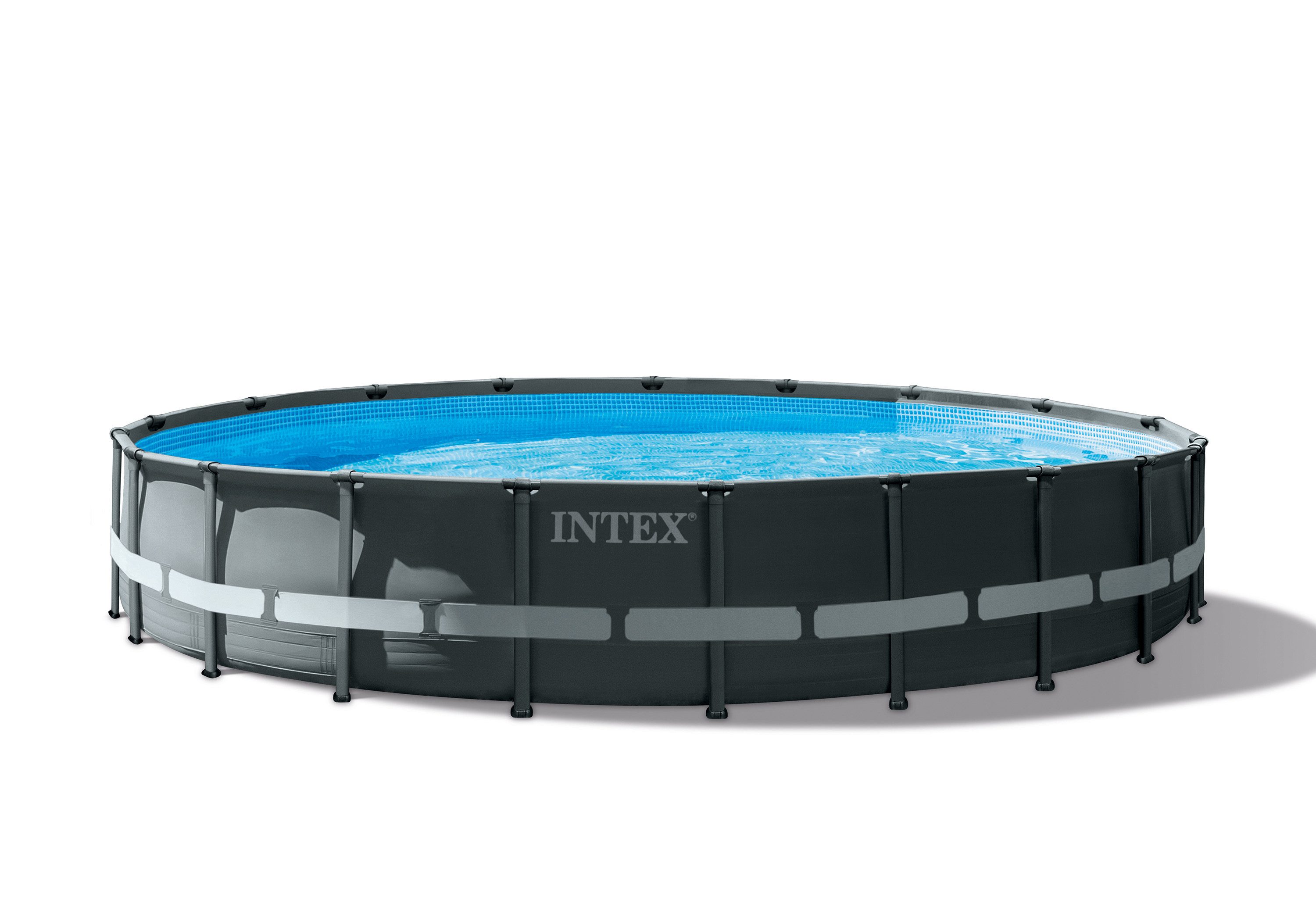 Intex Pool Ultra XTR (610x122cm), inkl. Sandfilterpumpe, Leiter & Planen