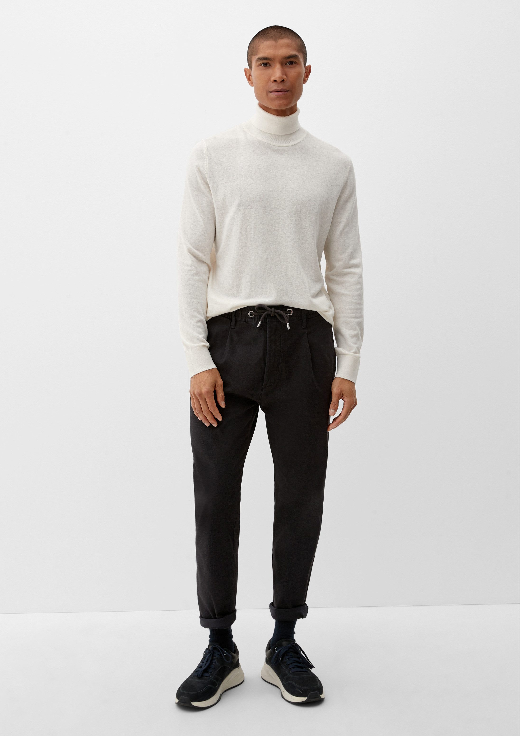 s.Oliver Jogginghose Hose DETROIT Relaxed: Jogg Pants aus Baumwollstretch