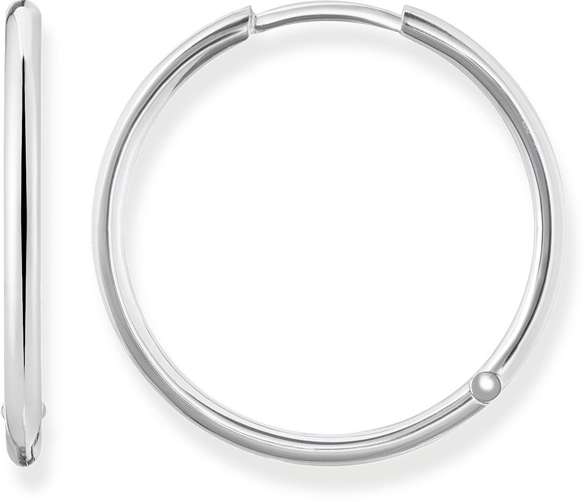 Creolen-Set Kreolen silber groß - 925 Sterlingsilber