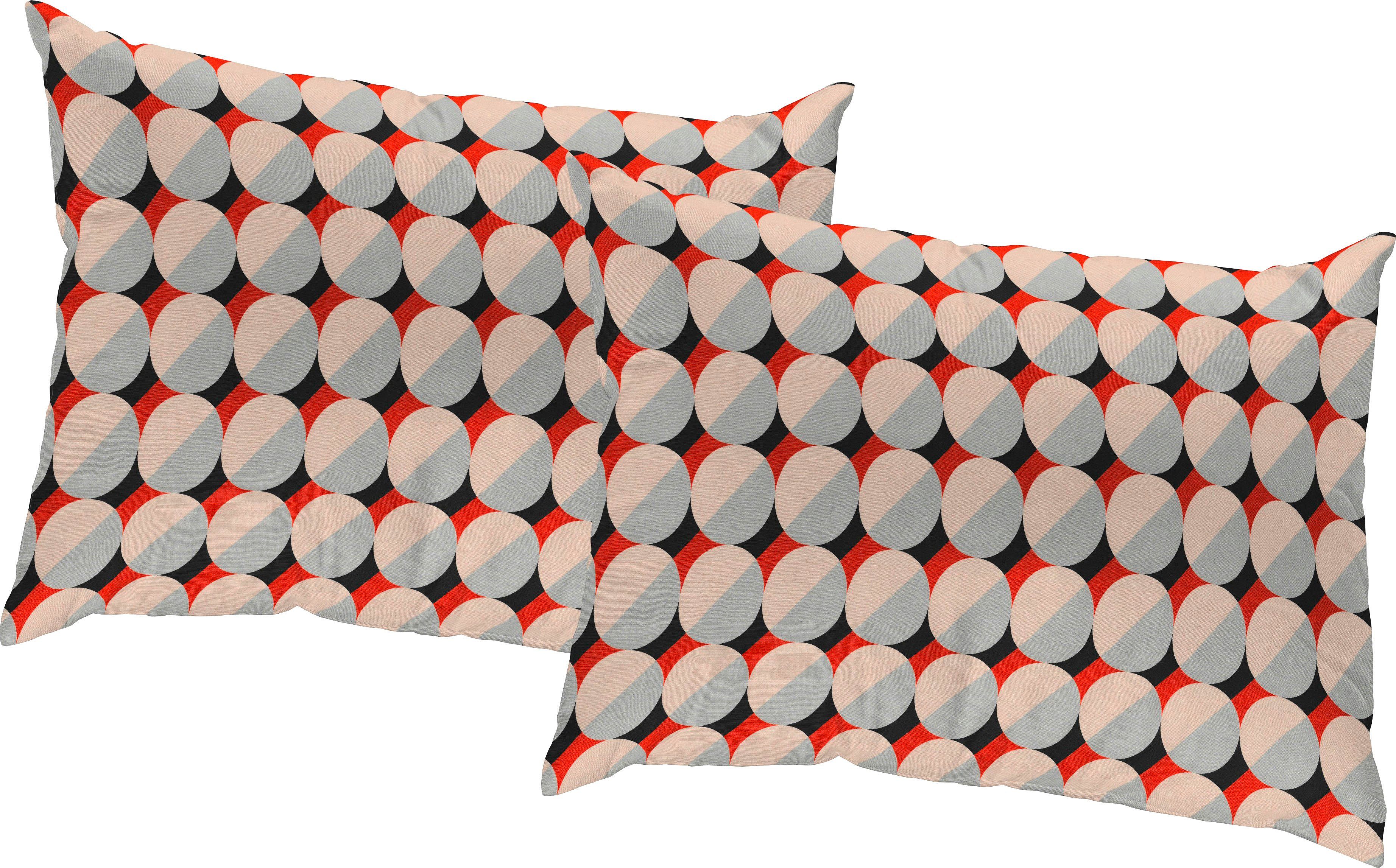 Adam Декоративные подушки Circles, GOTS zertifiziert - Подушкиhülle ohne Füllung, 1 Stück