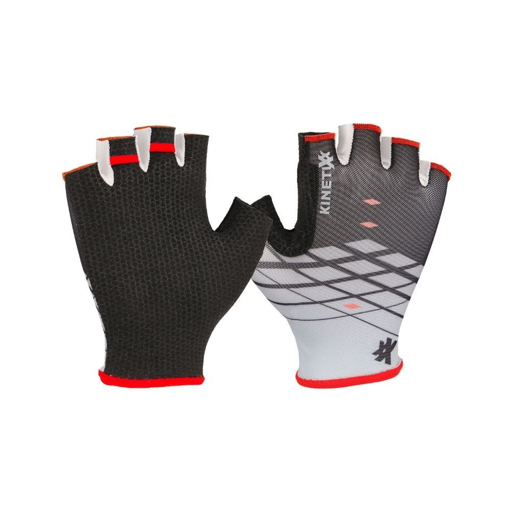 Kinetixx Skihandschuhe Leichte Kurzfinger-Skirollerhandschuhe Sepan, KinetiXx (in schwarz / weiß) Anatomische Passform, Grip, Atmungsaktiv, Hoher Tragekomfort