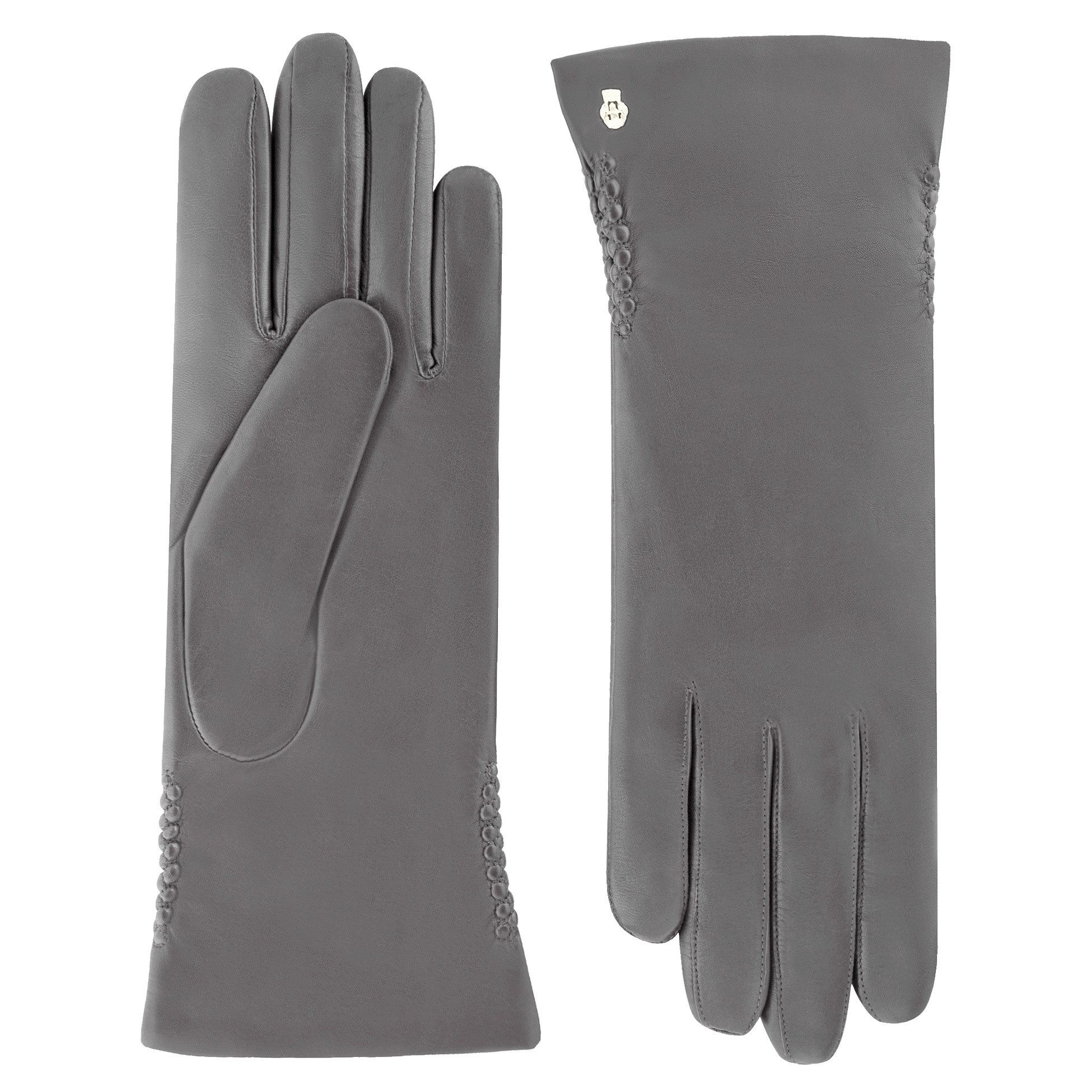 Roeckl Lederhandschuhe Regina Fingerhandschuhe mit Ziernaht günstig online kaufen