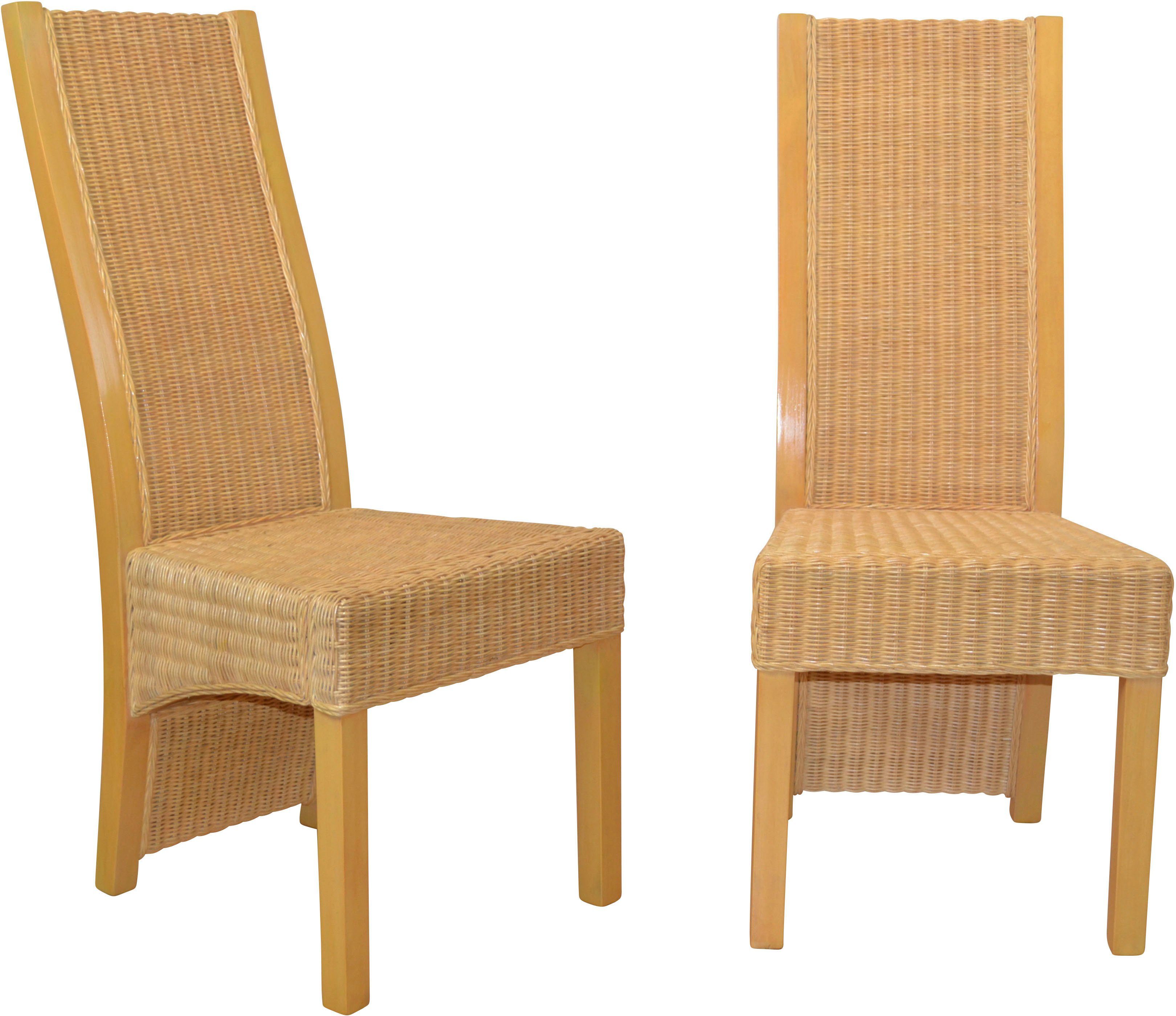 Home affaire Rattanstuhl Stuhlparade (2 St) günstig online kaufen