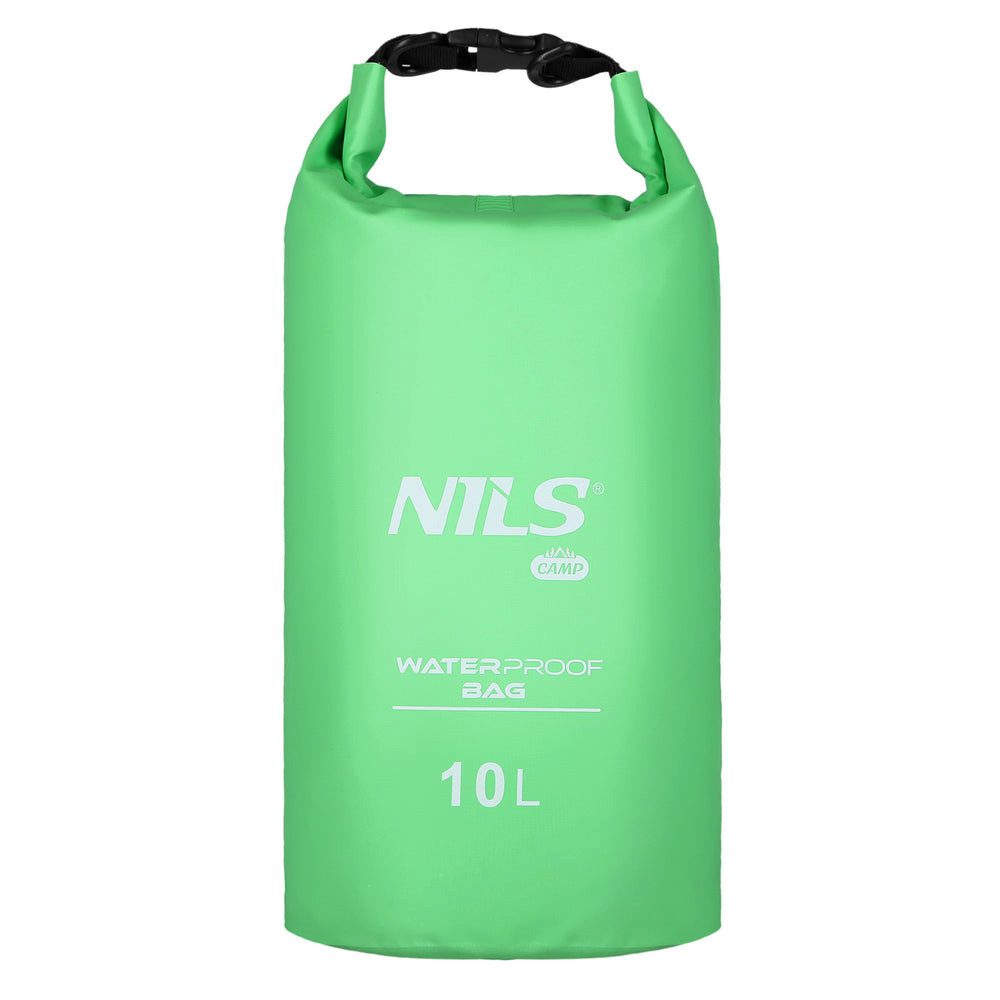 NILS CAMP Campingbackofen Packsack Kajaktasche Wassersportbeutel, 500D Kunststoff, (Spar-Set, 1-St., 54 x 18 cm wasserdicht), wasserdicht, Rollverschluss, Schultergurt