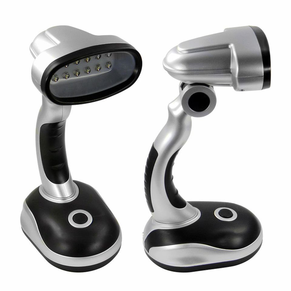 EAXUS Schreibtischlampe Tragbare Tischleuchte mit 12 günstig online kaufen