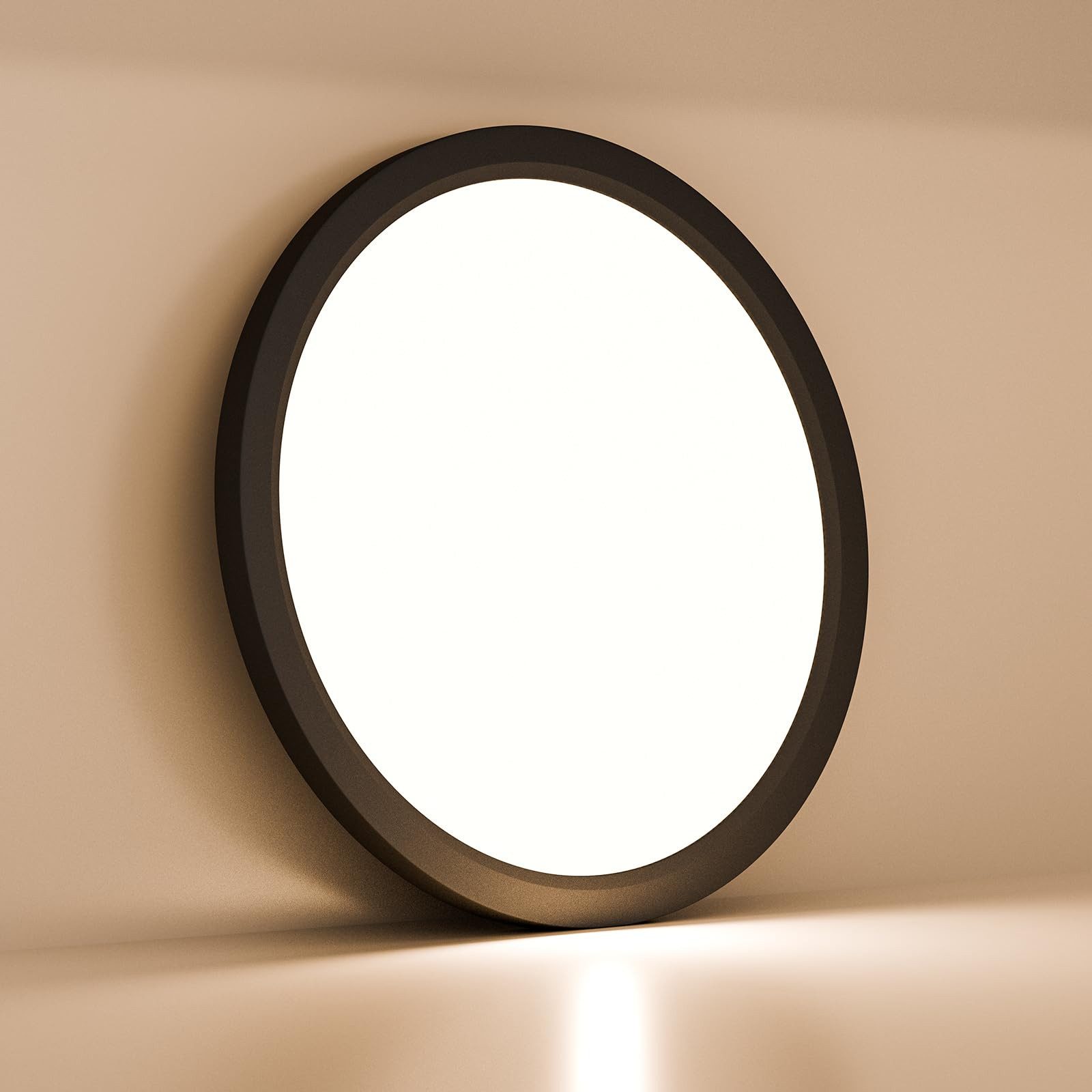 LQWELL LED Deckenleuchte Rund Flach LED günstig online kaufen