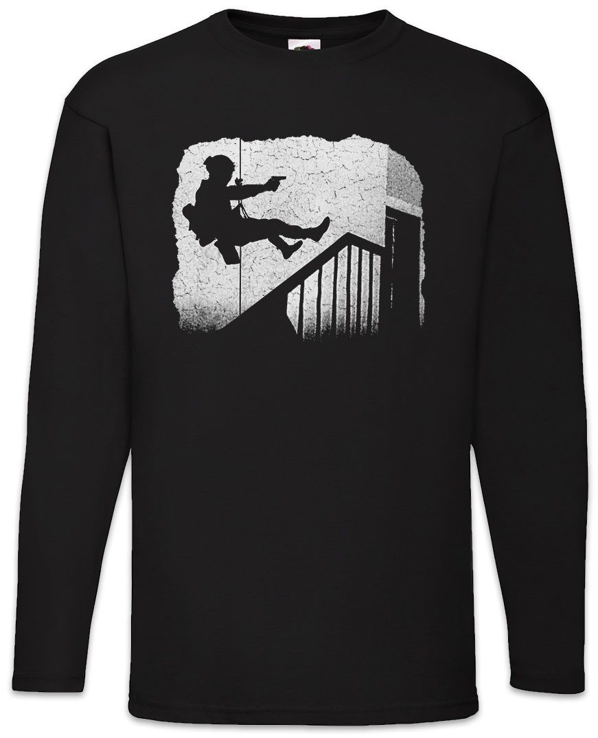 Langarmshirt Nosferatu Stairs SWAT Langarm T-Shirt Vampir Kinski Game Murnau