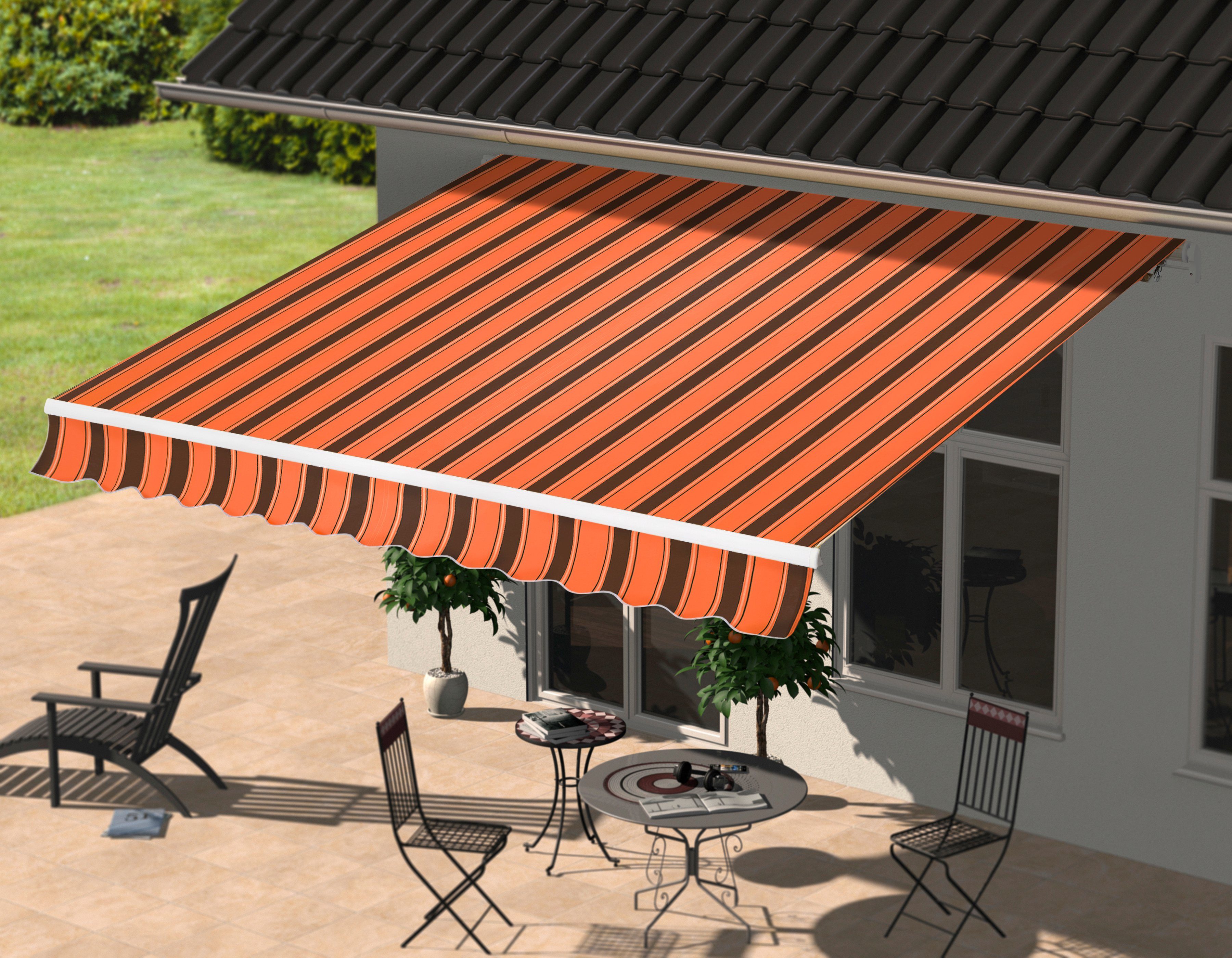 KONIFERA Gelenkarmmarkise Breite/Ausfall: 295/200 cm, Neigungswinkel verste günstig online kaufen