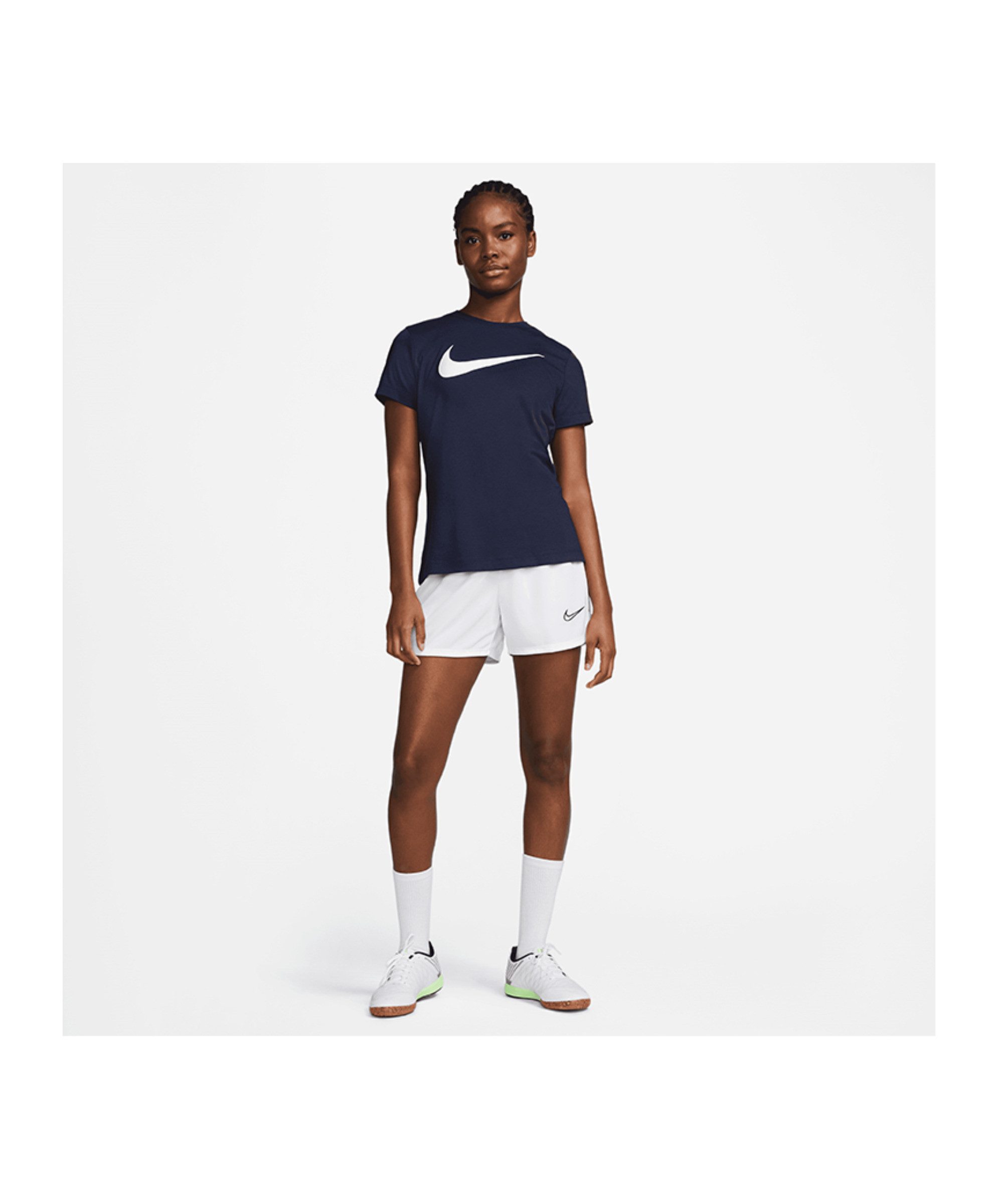 Nike T-Shirt Nike Performance Park 20 T-Shirt Swoosh Damen Polyester