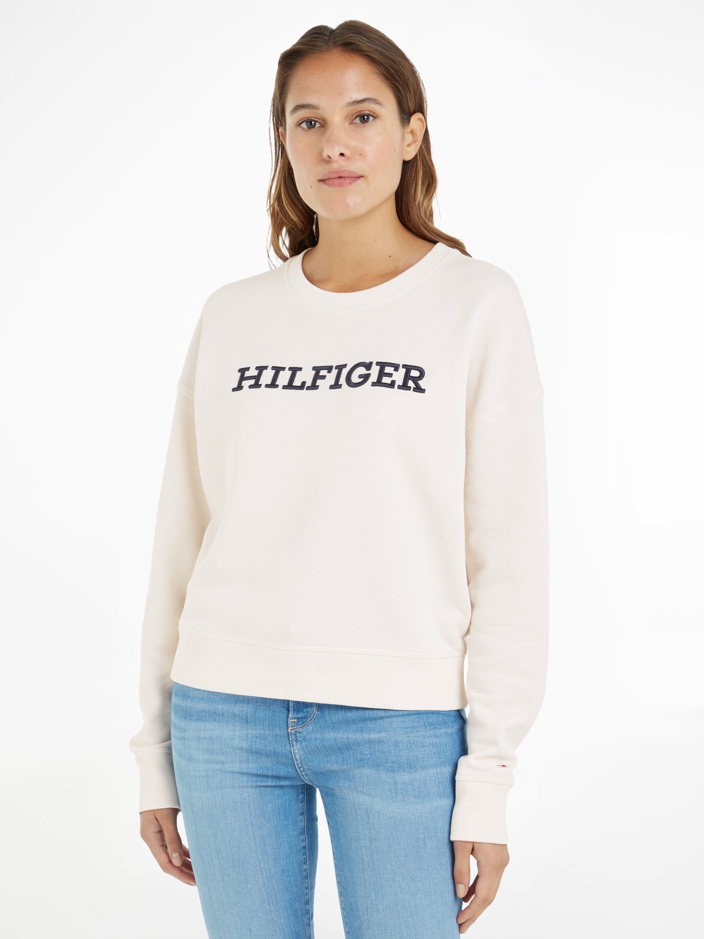 Tommy Hilfiger Sweatshirt REG MONOTYPE EMB günstig online kaufen