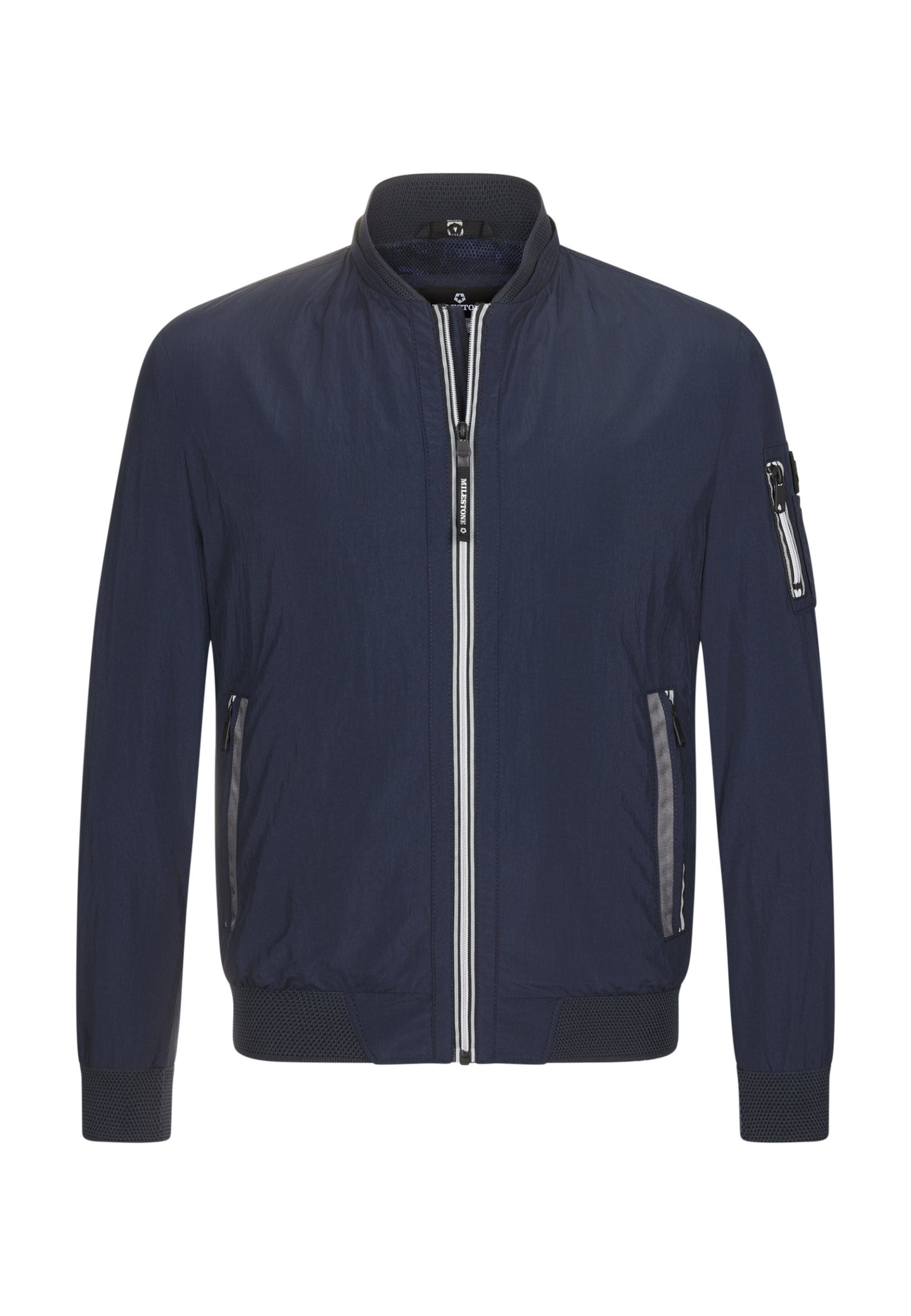 Milestone Steppmantel Popjacke 39 nachtblau