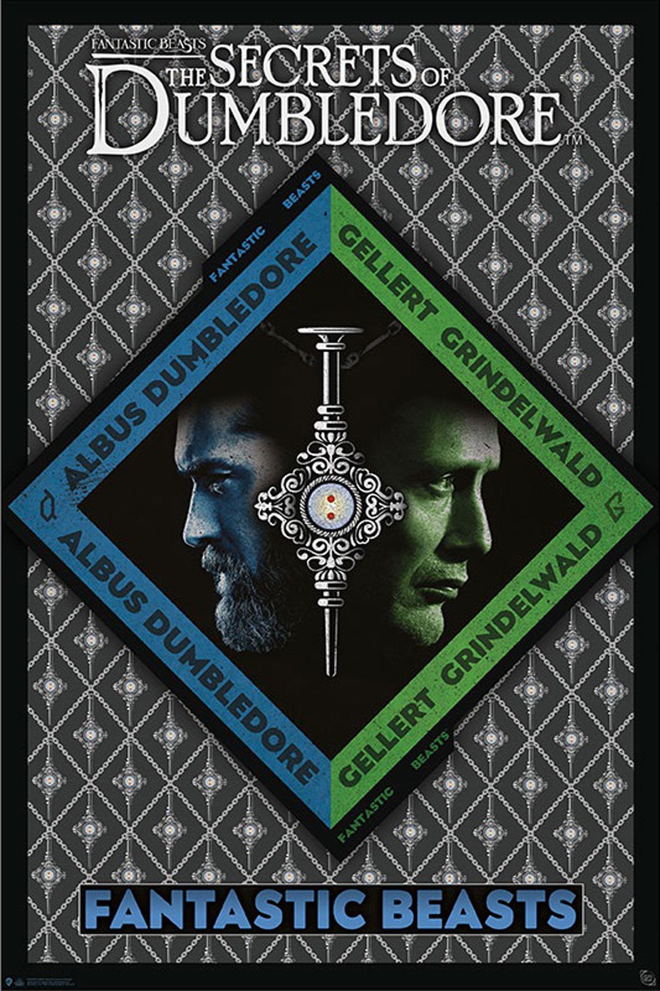 Poster Fantastic Beasts - Poster - Secrets Dumbledore - Grindelwald