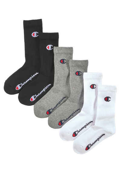 Champion Sportsocken 6pk Crew Socks (Set, 6-Paar)
