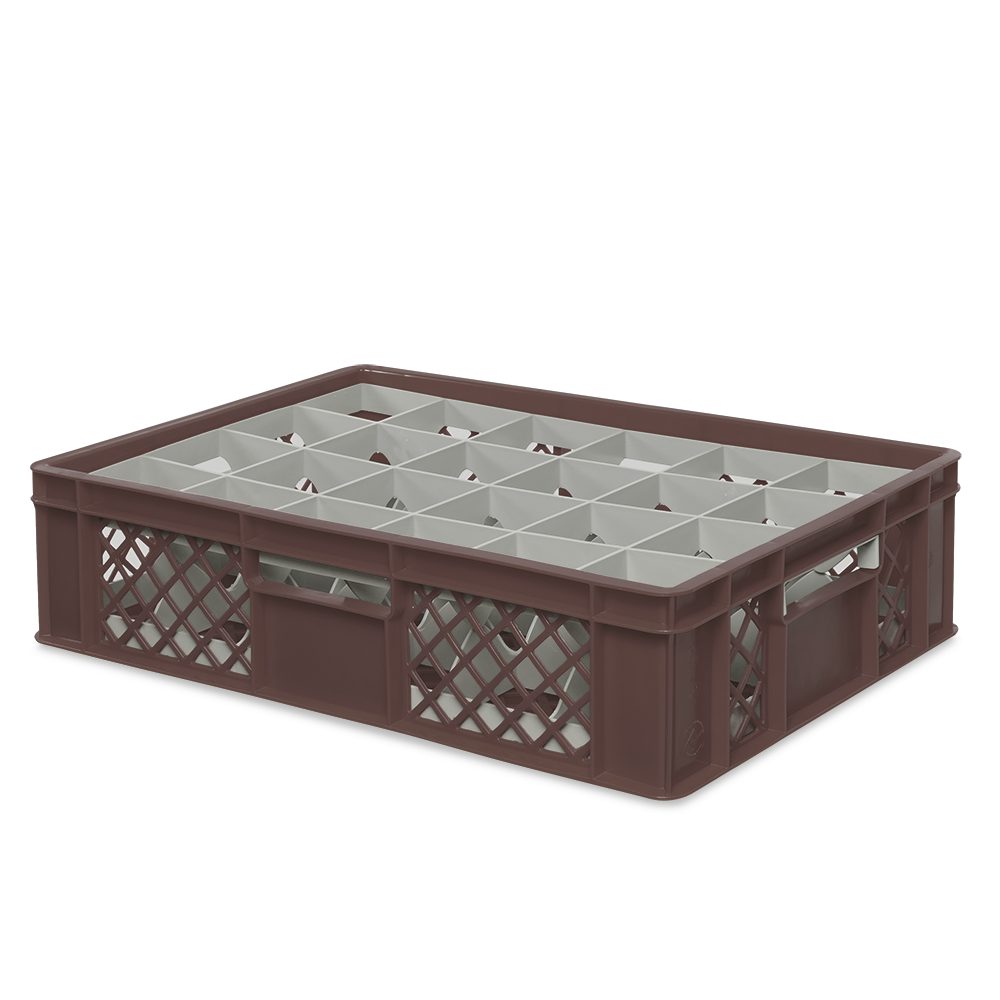BRB-Lagertechnik Aufbewahrungskorb Gläserkiste 600x400 mm für günstig online kaufen