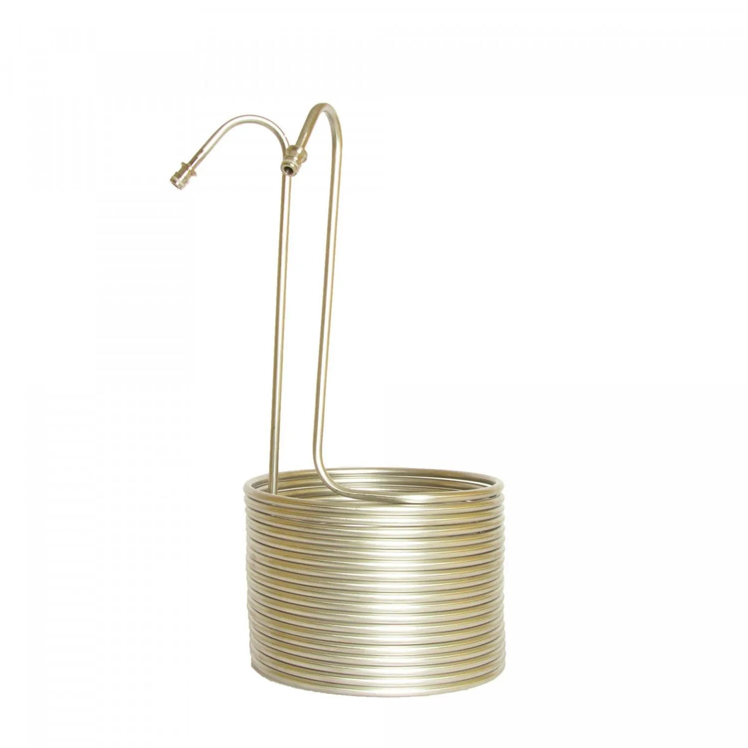 ich-zapfe Wasserkühlung Würzekühler, Kühlspirale - Chill'in 50, Edelstahl