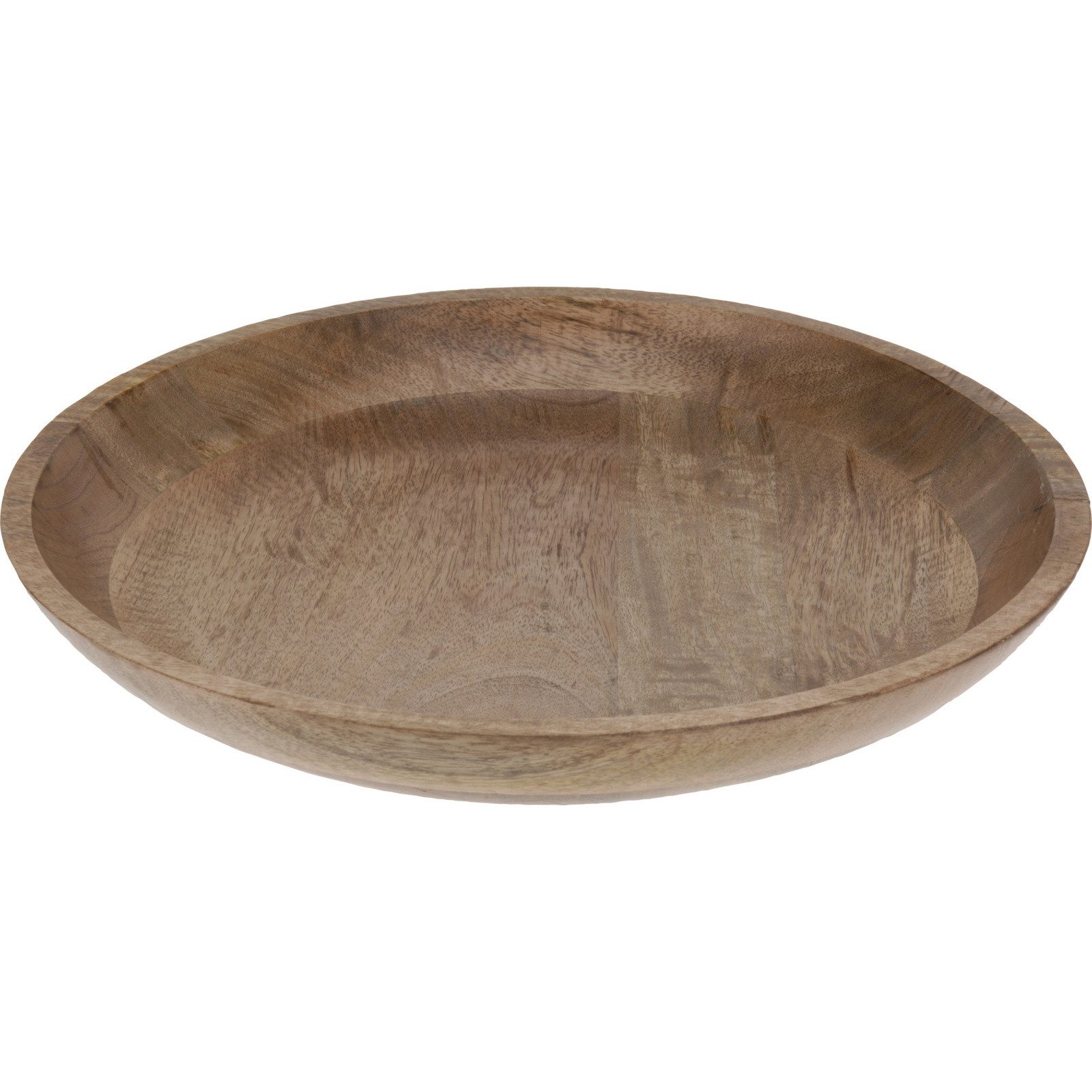 Excellent Houseware Geschirr-Set Dekoschüssel aus Mangoholz, Ø 40 cm, Holz